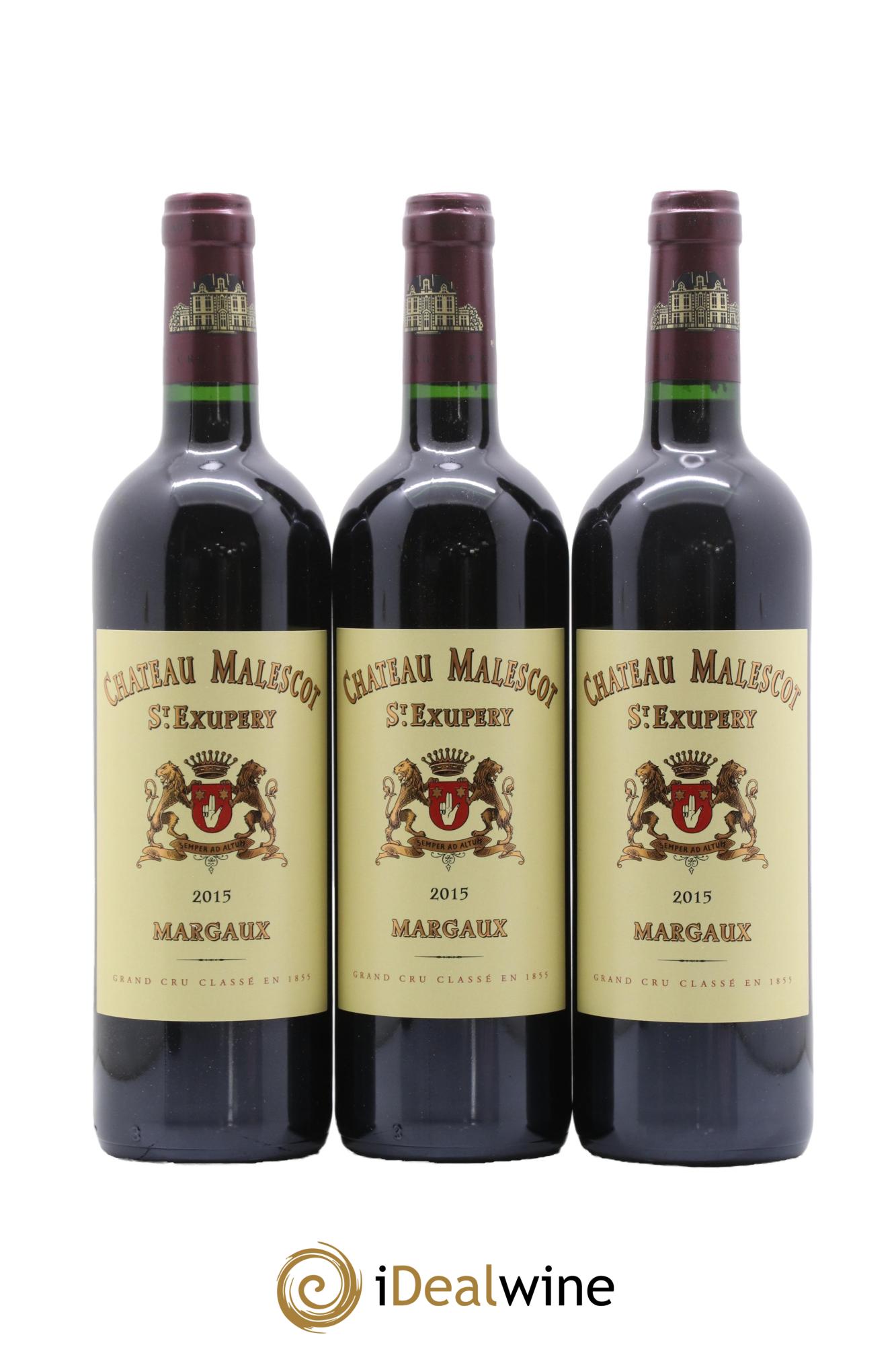 Château Malescot Saint-Exupéry 3ème Grand Cru Classé 2015 - Lot de 6 bouteilles - 2
