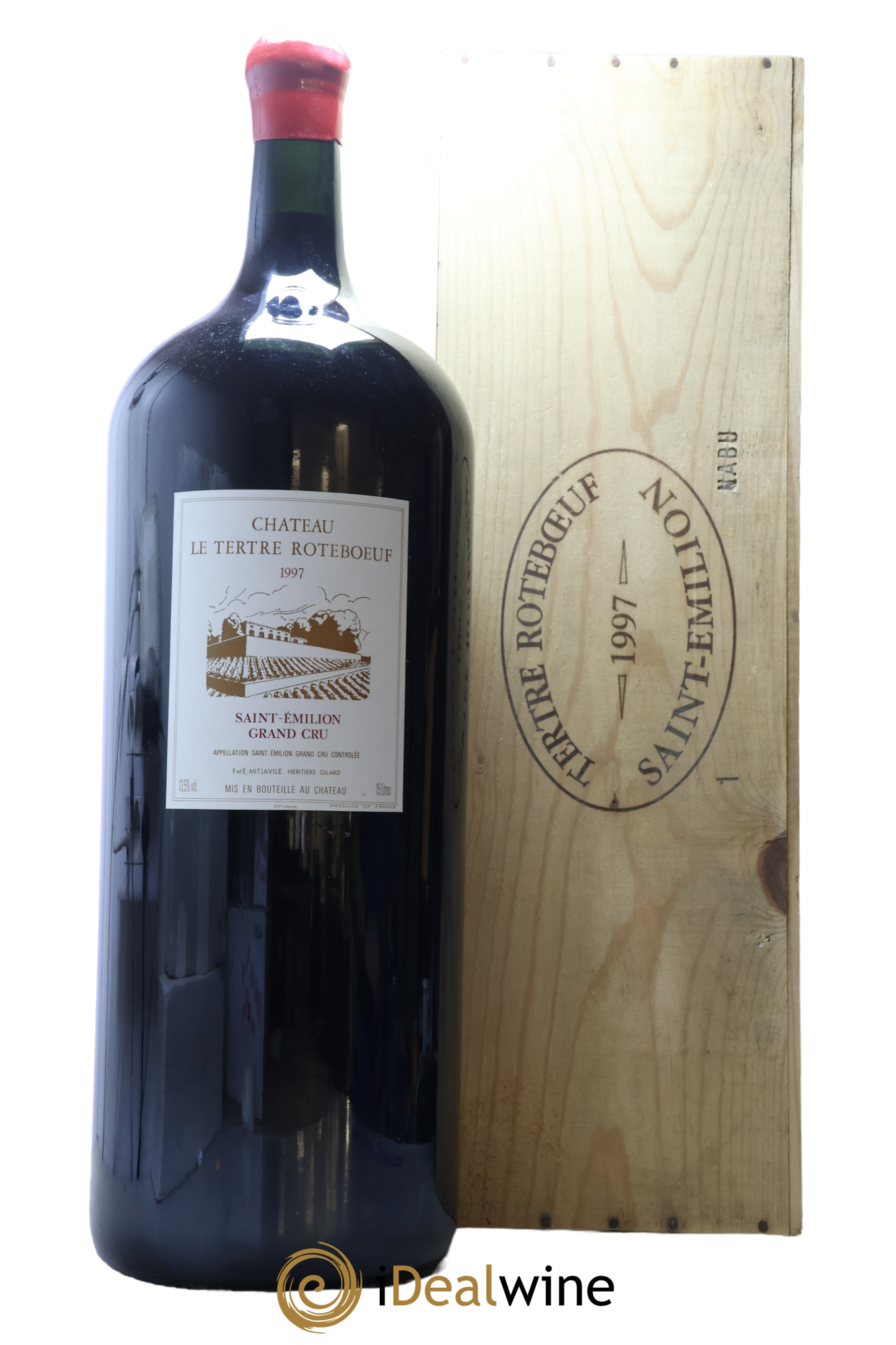 Château Tertre Roteboeuf 1997 - Posten von 1 Nebukadnezor - 0