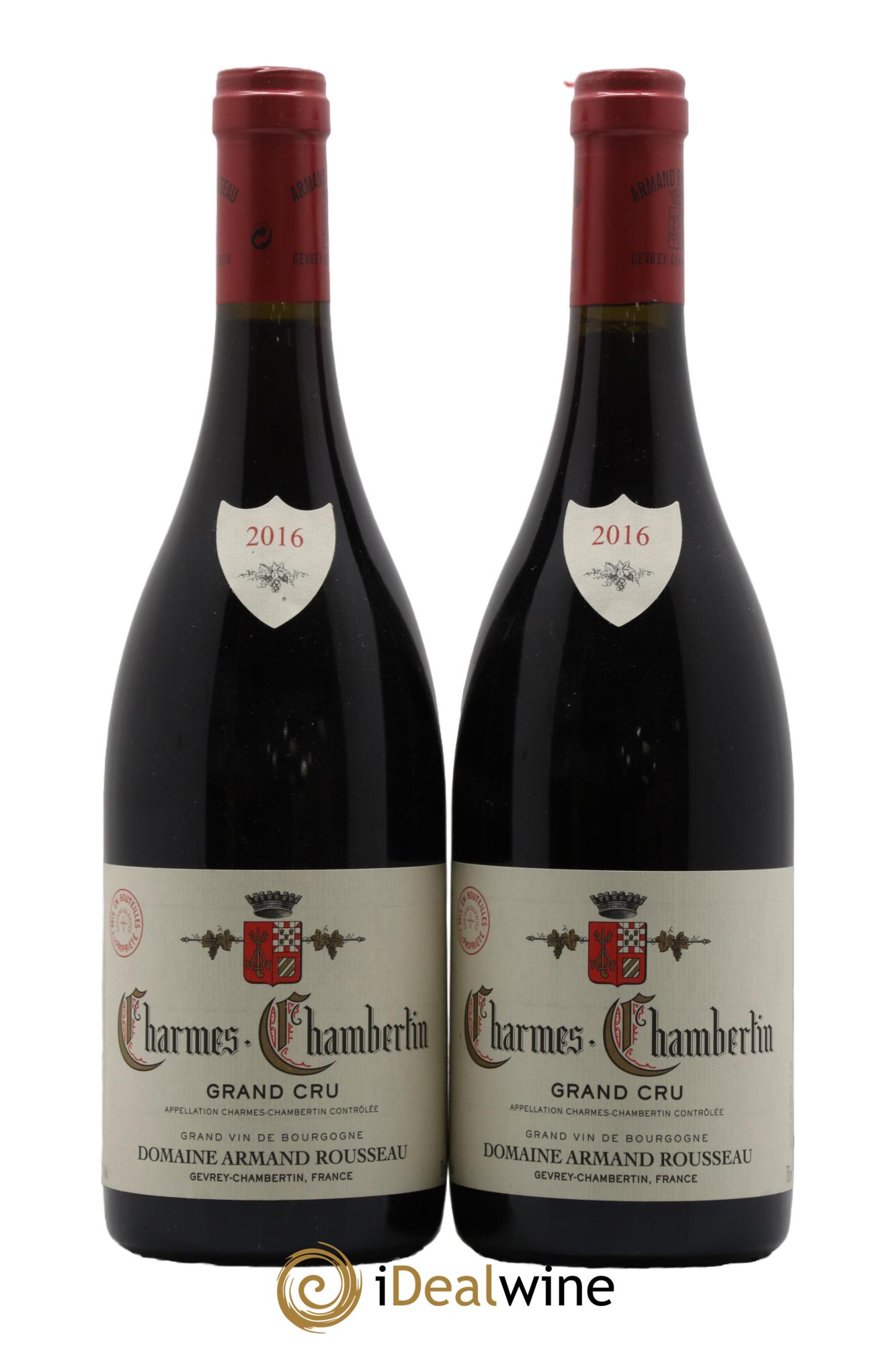 Charmes-Chambertin Grand Cru Armand Rousseau (Domaine) 2016 - Lot de 2 bouteilles - 0