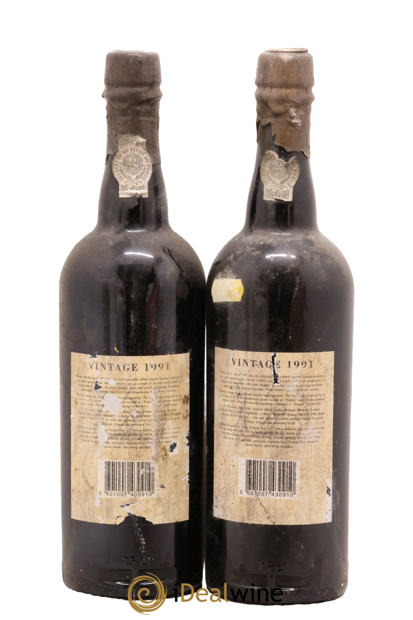 Porto Vintage Ferreira 1991 - Lotto di 2 bottiglie - 1