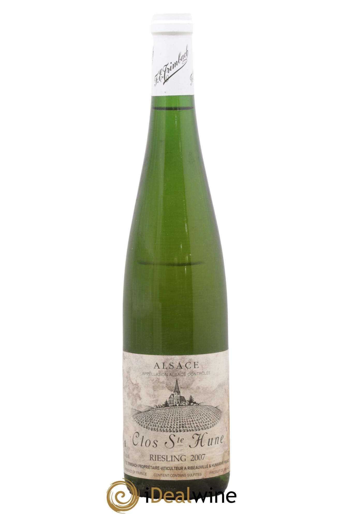 Alsace Riesling Clos Sainte-Hune Trimbach (Domaine) 2007 - Posten von 1 Flasche - 0
