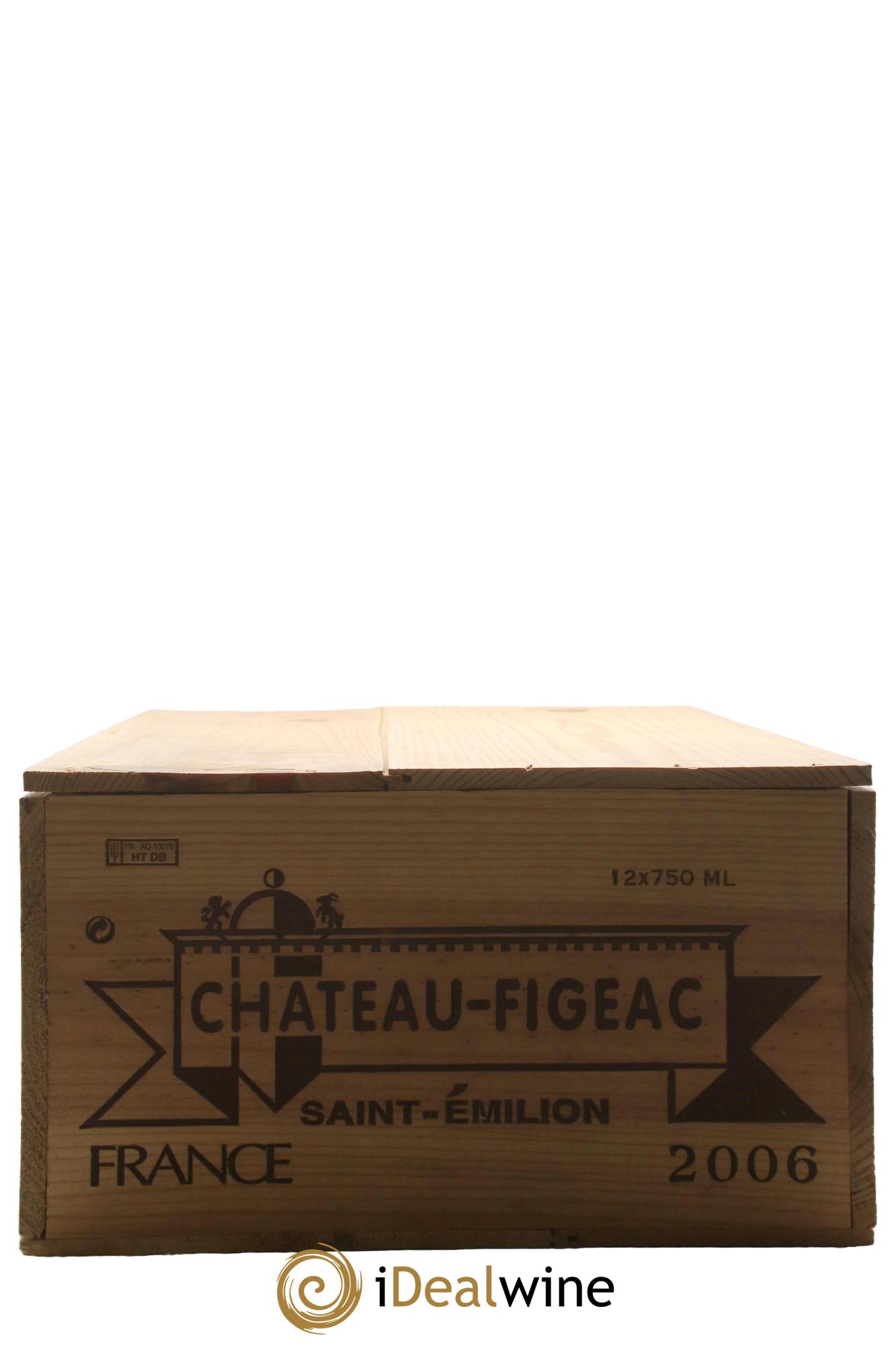Château Figeac 1er Grand Cru Classé A 2006 - Posten von 12 Flaschen - 9