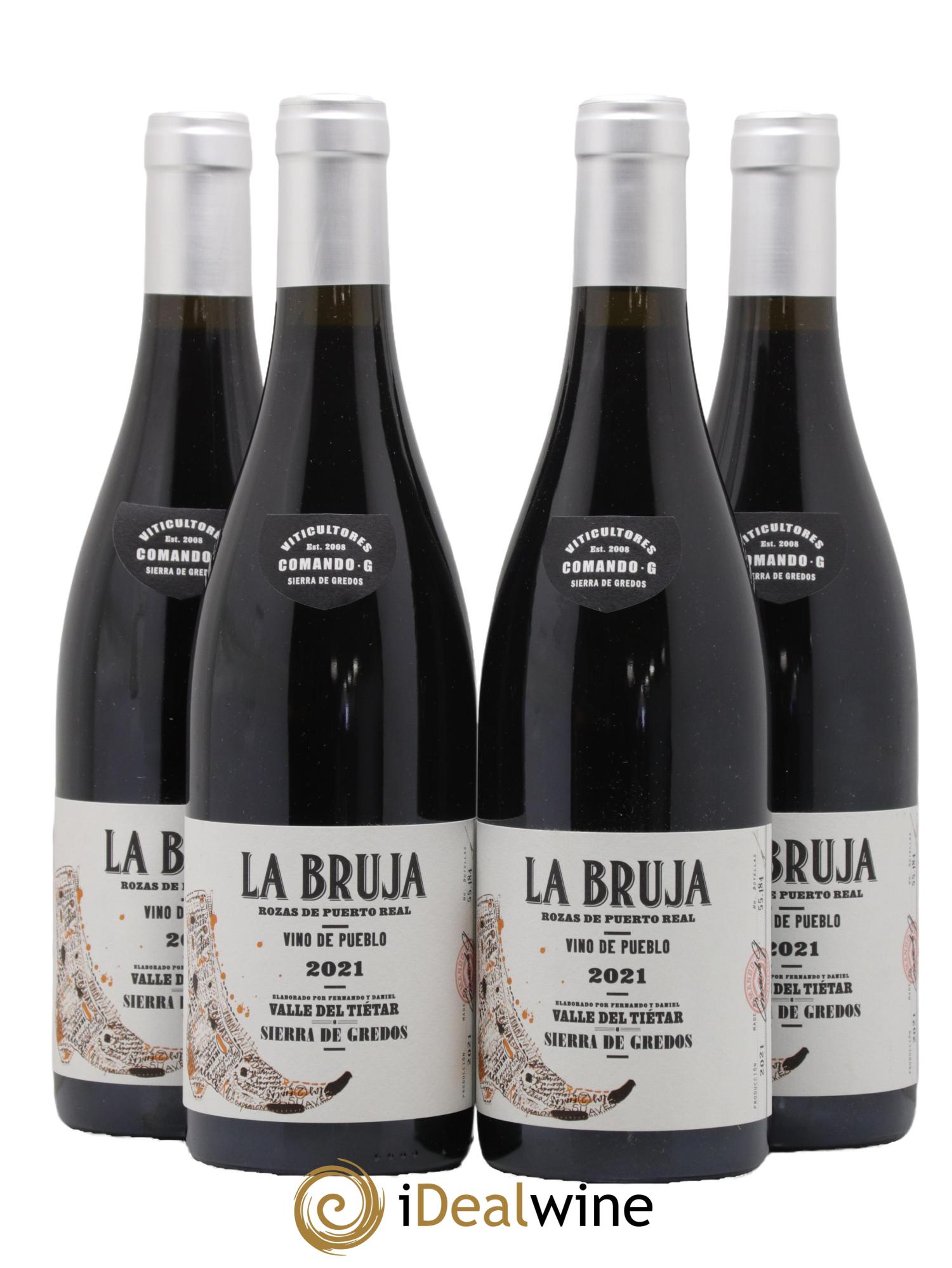 Vinos de Madrid DO Comando G La Bruja de Rozas 2021 - Lot de 4 bouteilles - 0