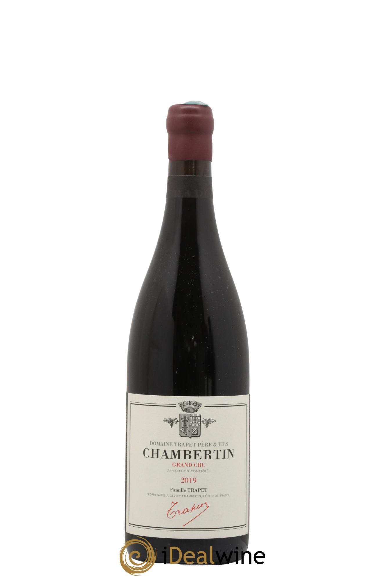 Chambertin Grand Cru Domaine Trapet 2019 - Lot de 1 bouteille - 0