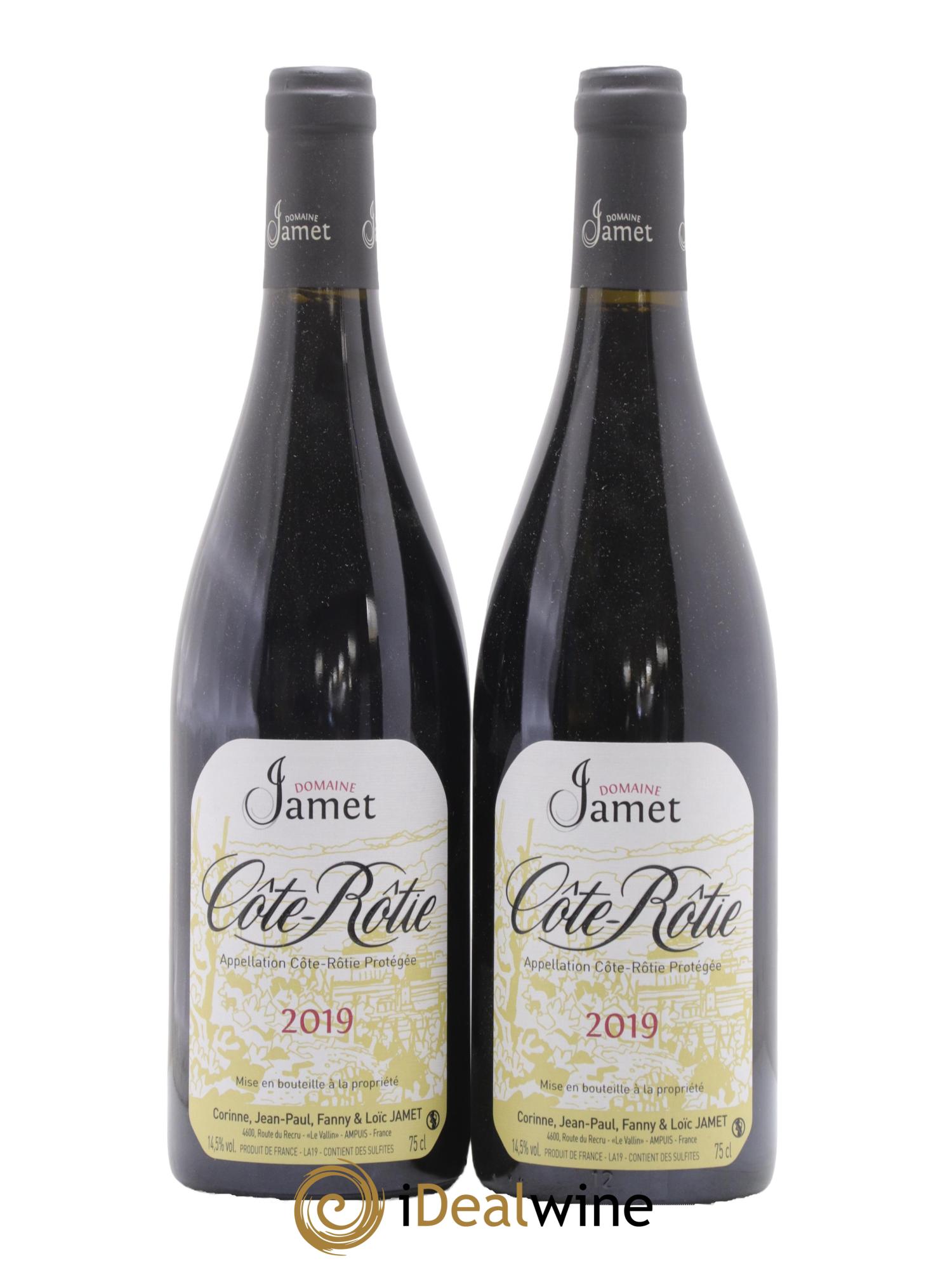 Côte-Rôtie Jamet (Domaine) 2019 - Lot de 2 bouteilles - 0