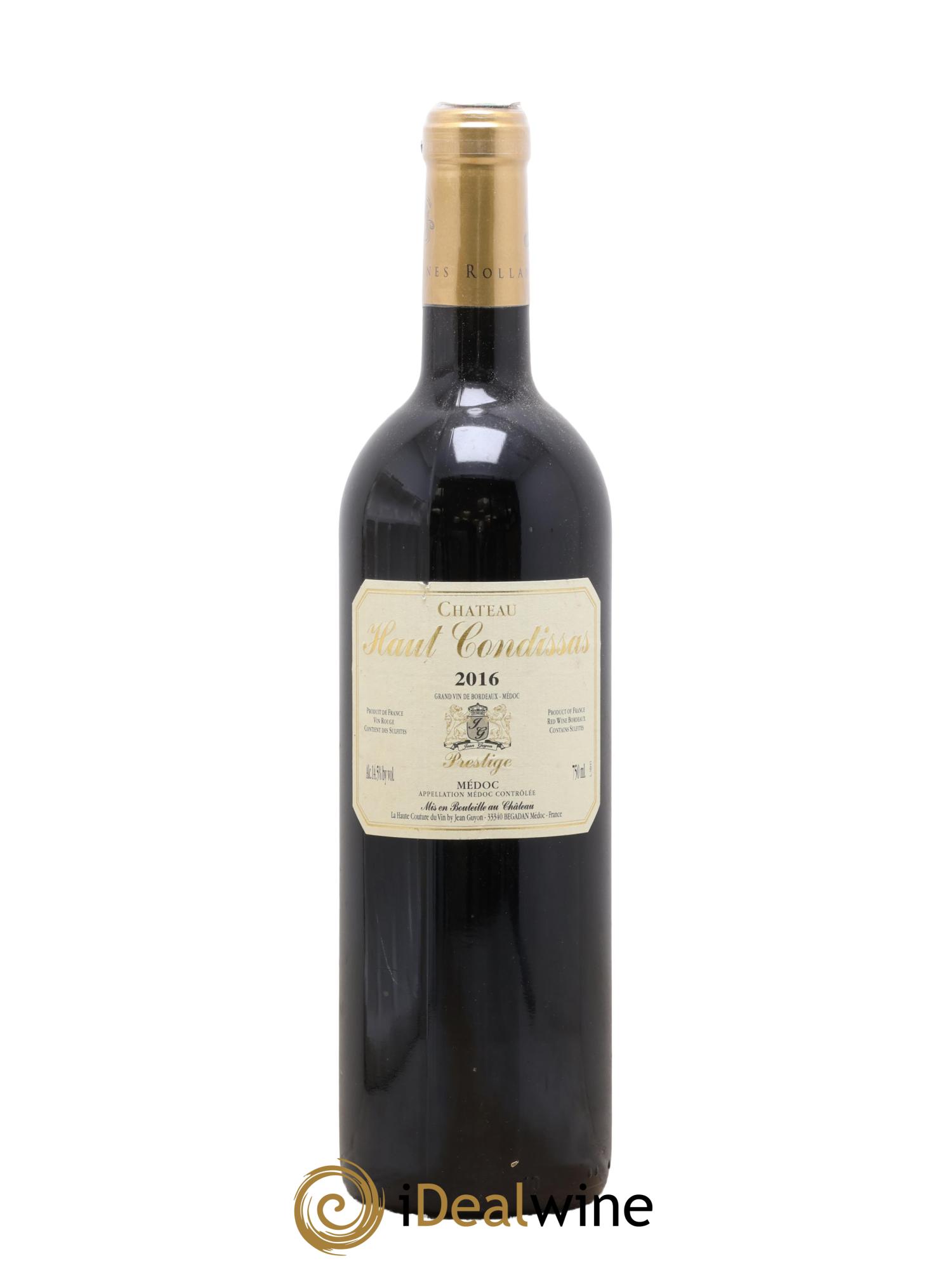 Haut-Condissas - Cuvée Prestige 2016 - Lot de 1 bouteille - 0