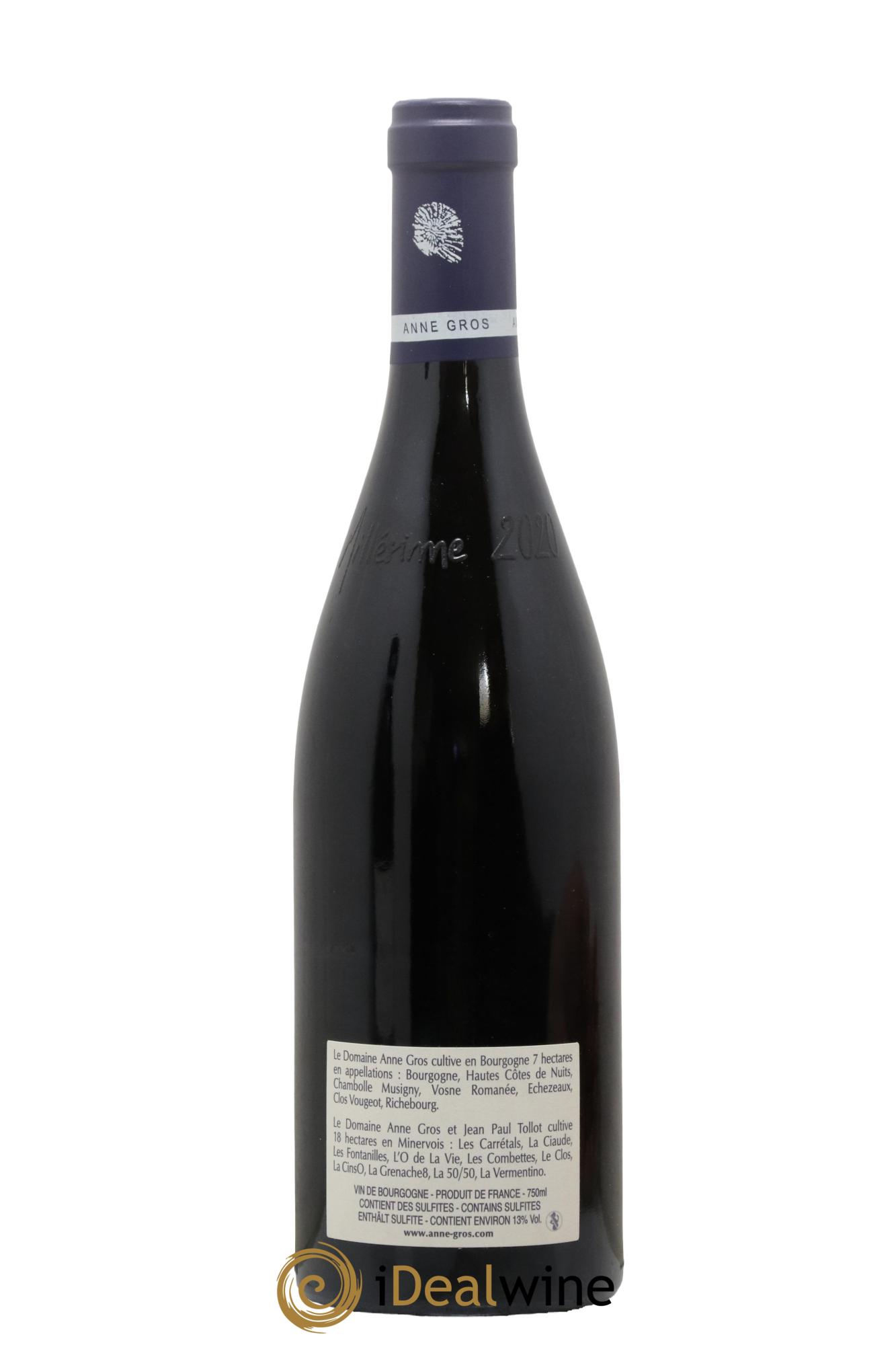 Richebourg Grand Cru Anne Gros 2020 - Lotto di 1 bottiglia - 1