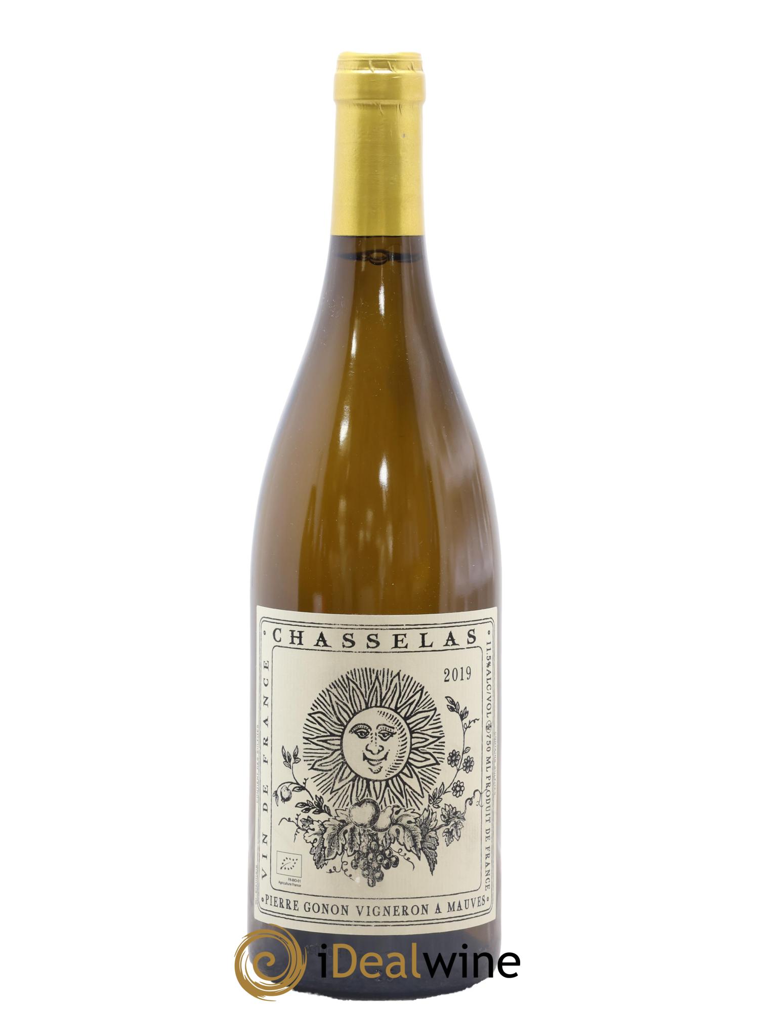 Vin de France Chasselas Gonon (Domaine) 2019 - Lot de 1 bouteille - 0