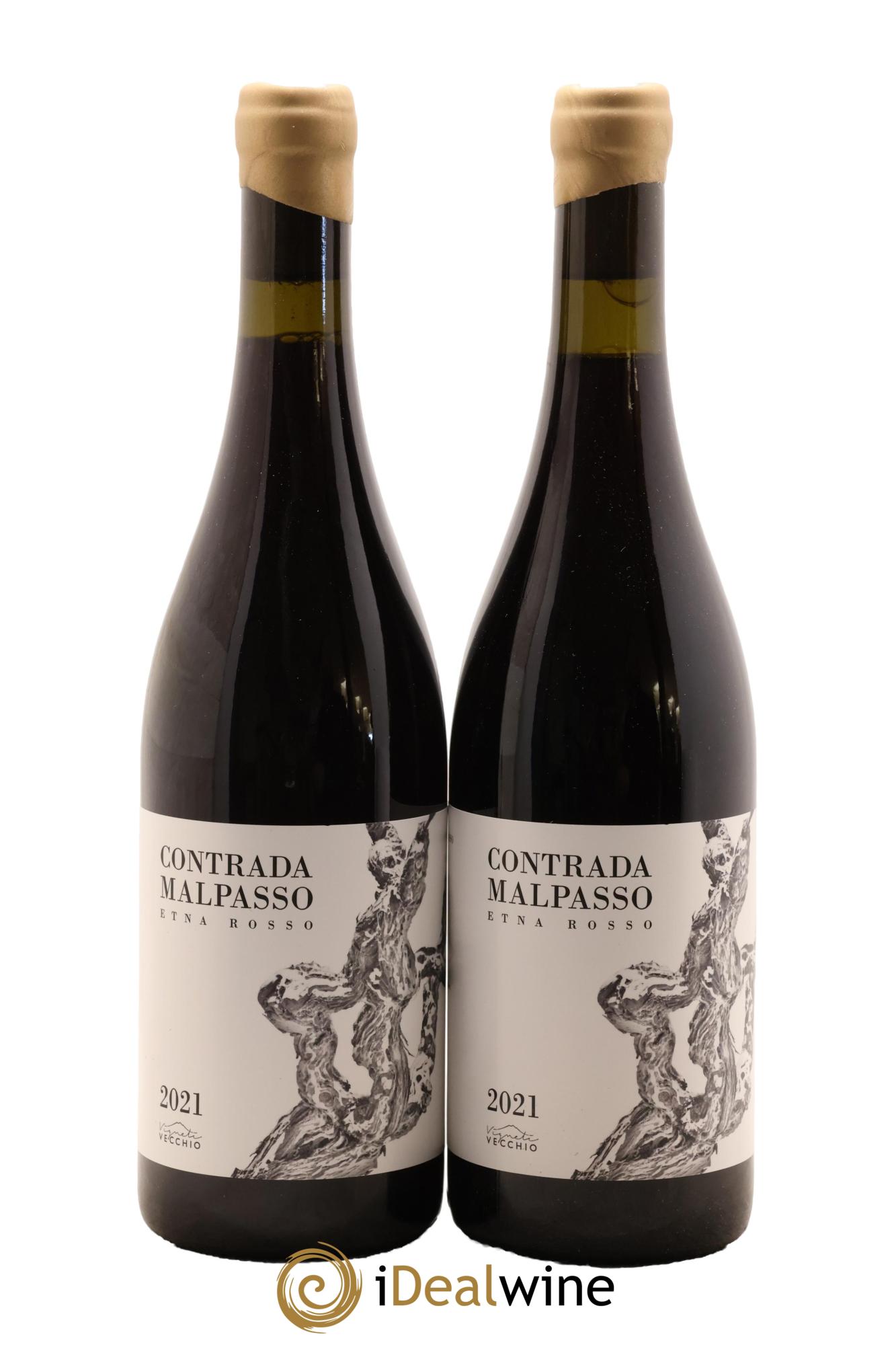 Italie Etna Rosso DOC Contrada Malpasso Vigneti Vecchio 2021 - Lot de 2 bouteilles - 0
