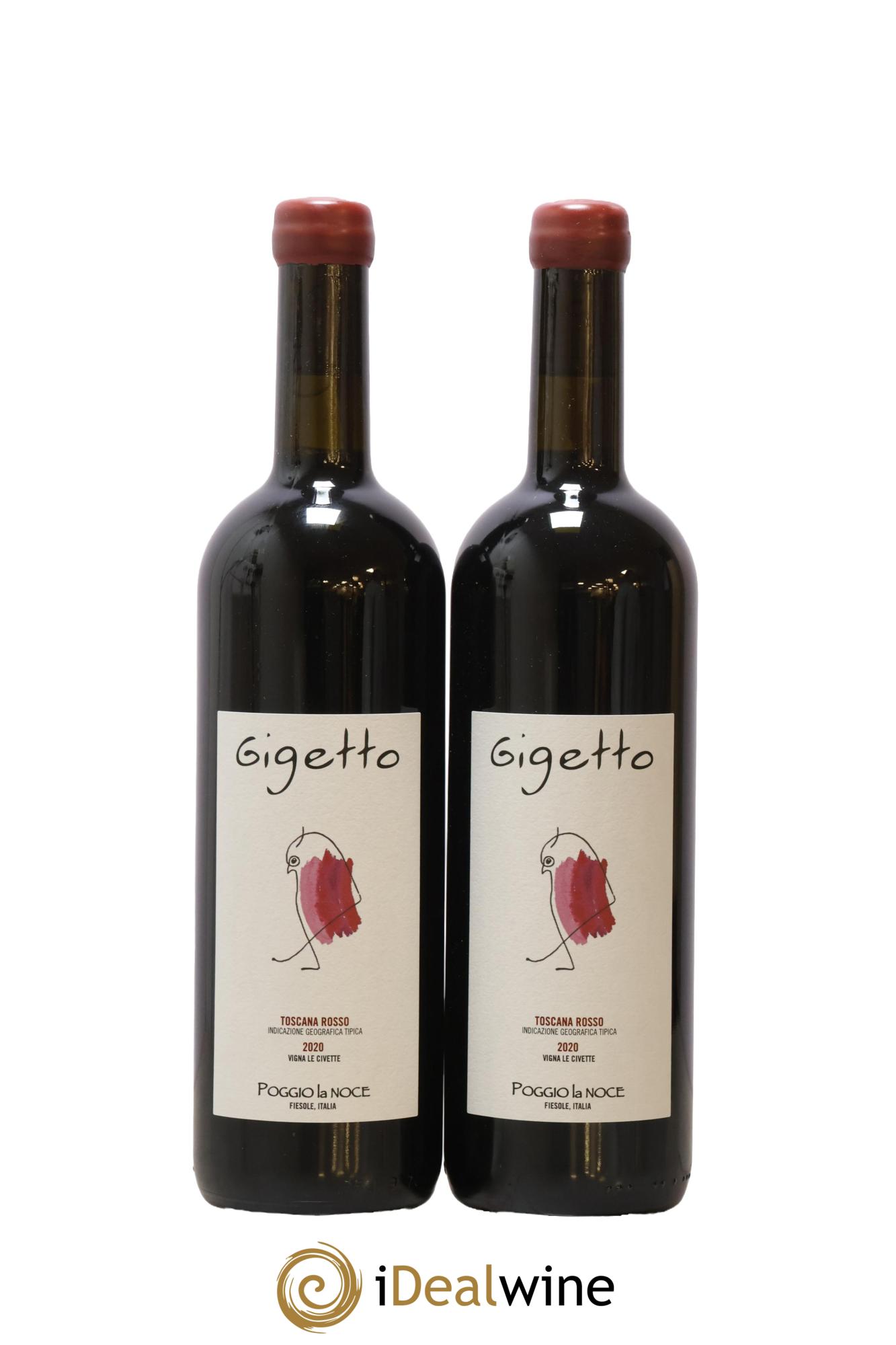 Toscana IGT Gigetto Poggio La Nocce 2020 - Lot of 2 bottles - 0