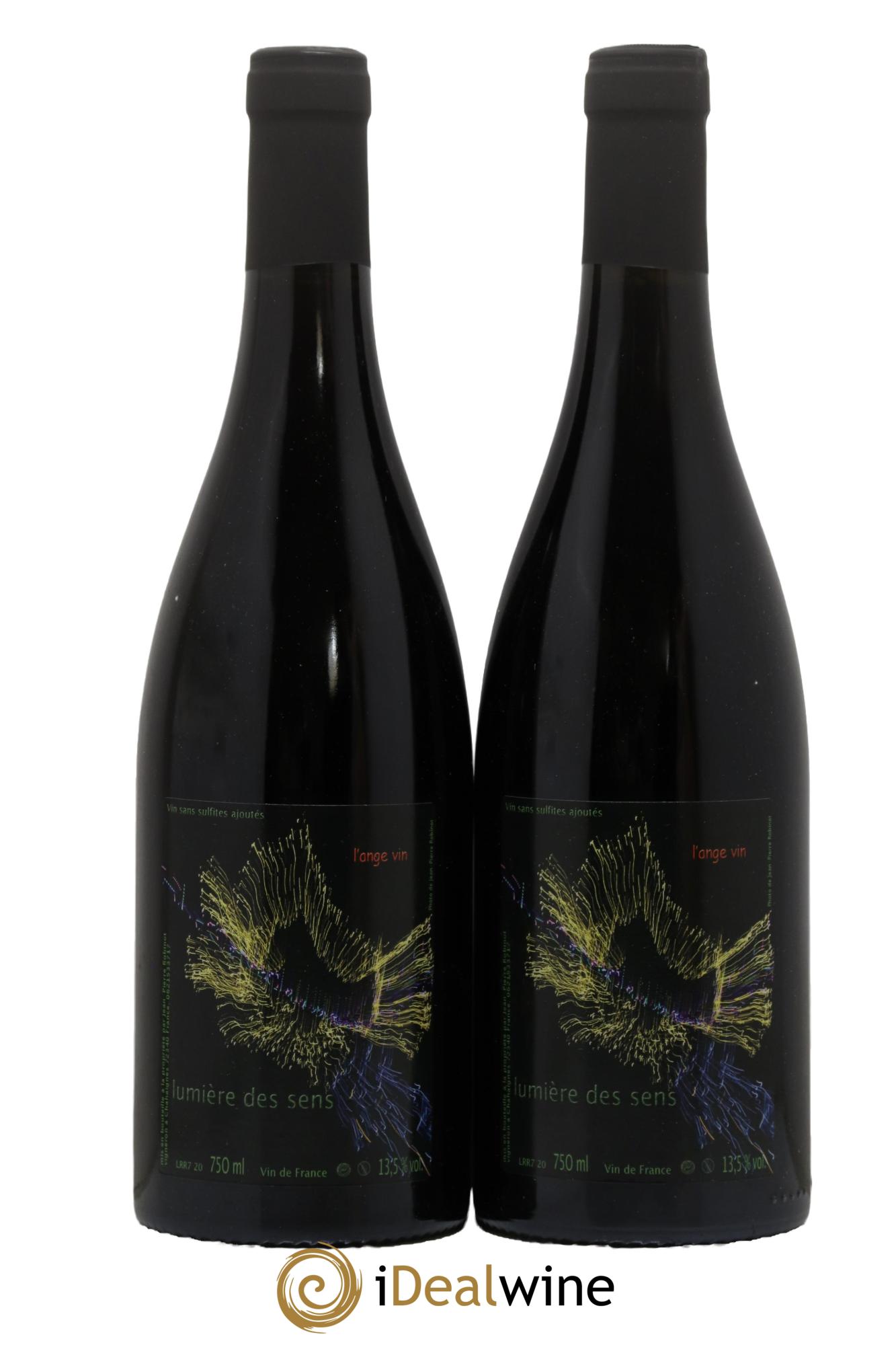 Vin de France Lumière des Sens Les Vignes de l'Ange Vin Jean-Pierre Robinot 2020 - Lotto di 2 bottiglie - 0