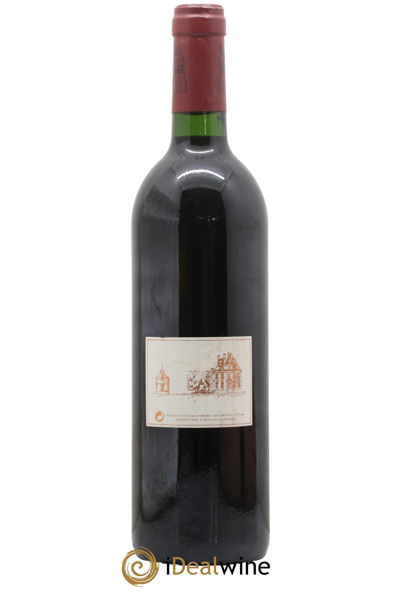 Château Latour 1er Grand Cru Classé 1995 - Lot de 1 bouteille - 1