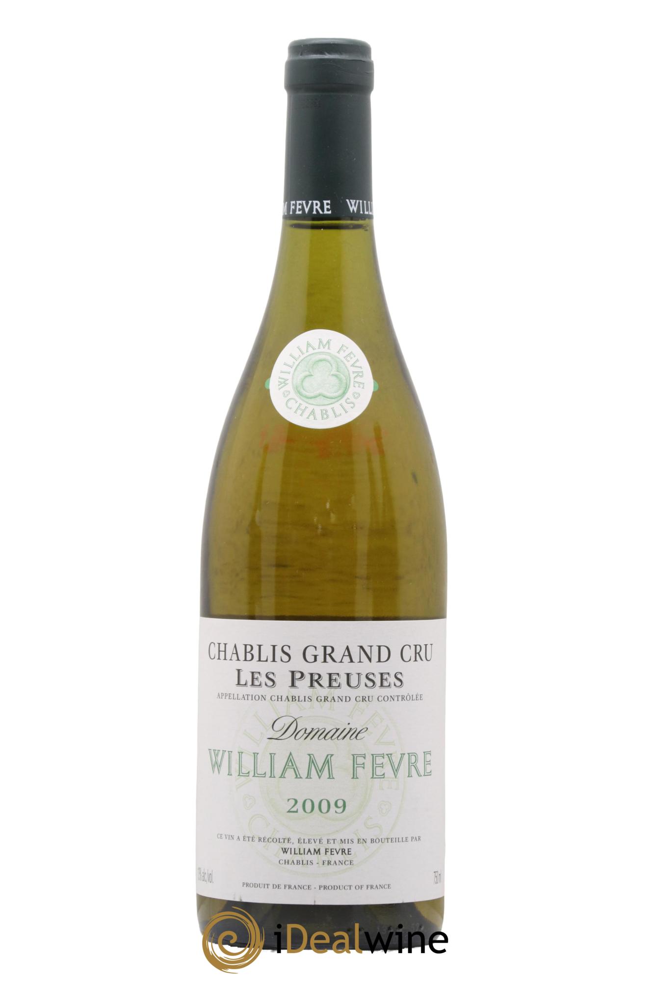 Chablis Grand Cru les Preuses William Fèvre 2009 - Posten von 1 Flasche - 0