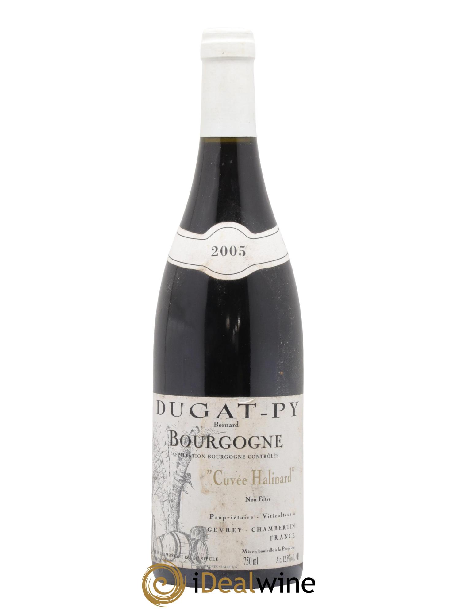 Bourgogne Cuvée Halinard Dugat-Py 2005 - Lot de 1 bouteille - 0