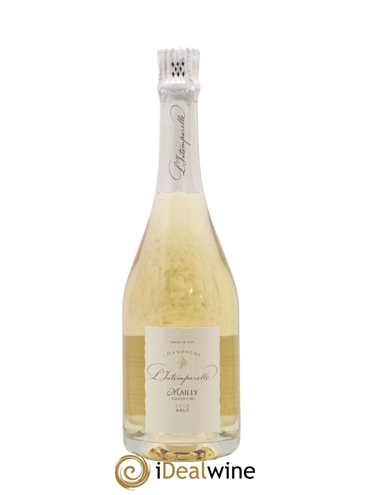 L'Intemporelle Mailly Grand Cru L Intemporelle Maison Mailly 2016 - Lot de 1 bouteille - 1