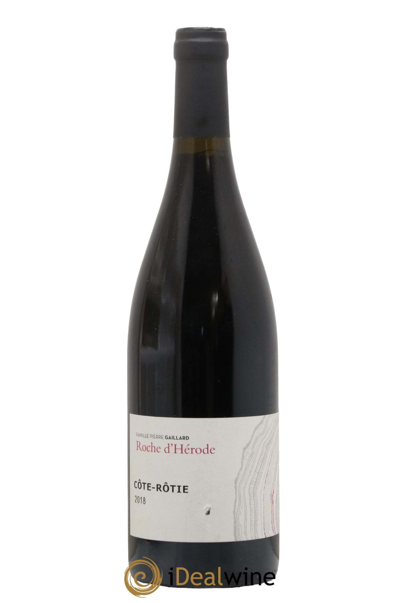 Côte-Rôtie Roche d'Hérodes Pierre Gaillard 2018 - Lot de 1 bouteille - 0