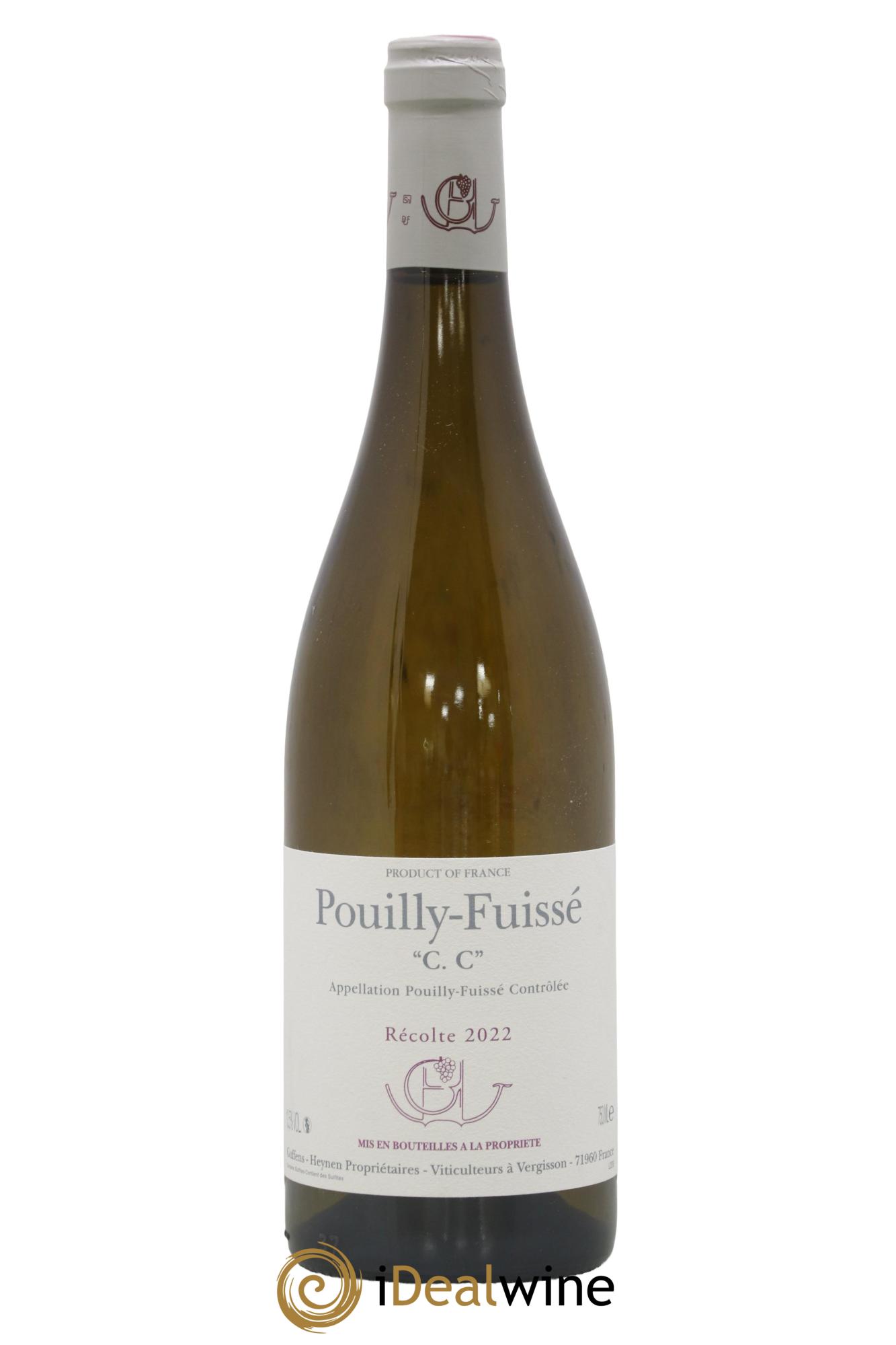 Pouilly-Fuissé C.C. Guffens-Heynen 2022 - Lot de 1 bouteille - 0