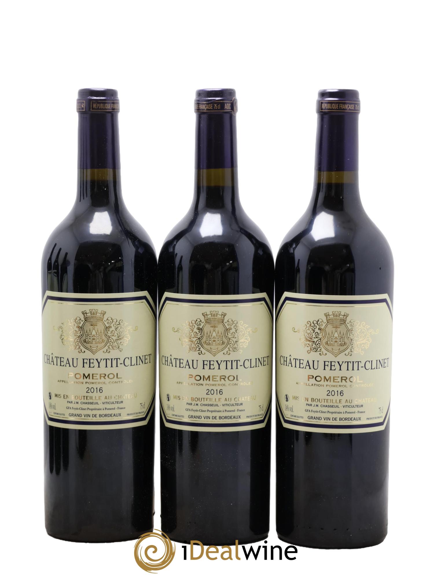 Château Feytit-Clinet 2016 - Lot of 6 bottles - 1