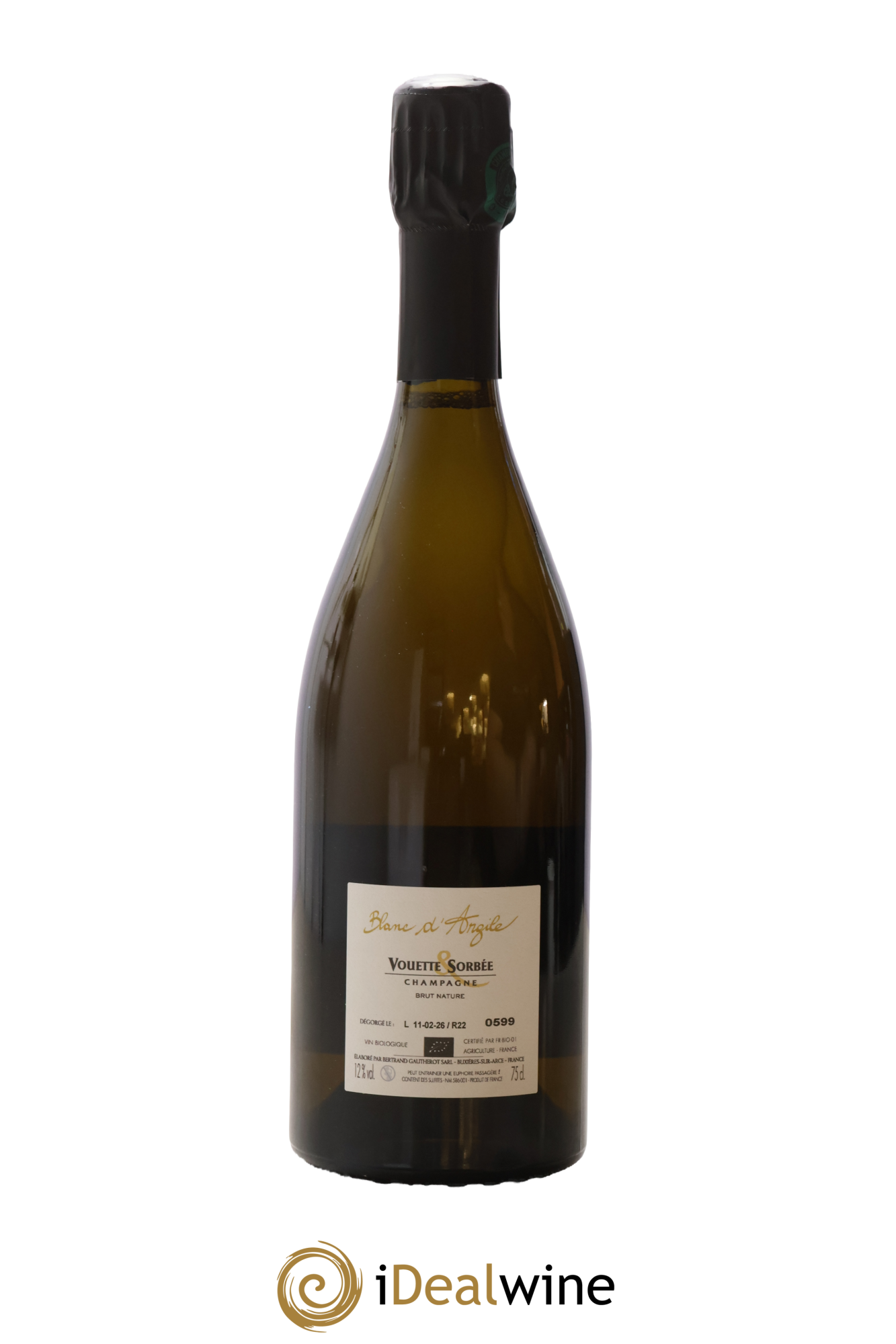 Blanc d'Argile Vouette et Sorbée 2022 - Posten von 1 Flasche - 1