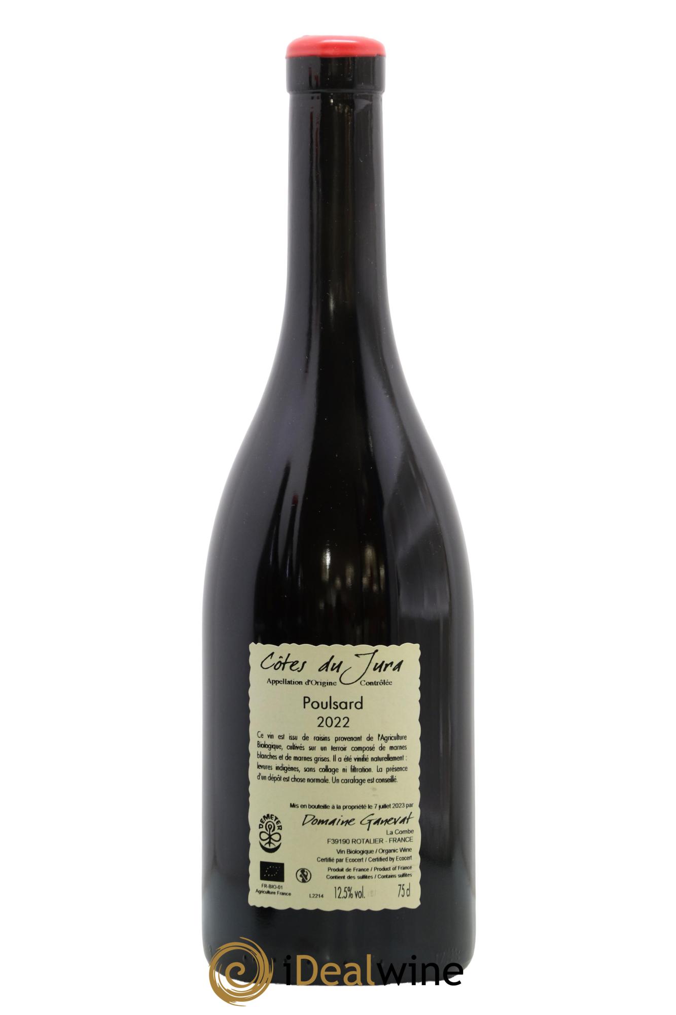 Côtes du Jura Cuvée de l'Enfant Terrible Jean-François Ganevat (Domaine) 2022 - Lot de 1 bouteille - 1