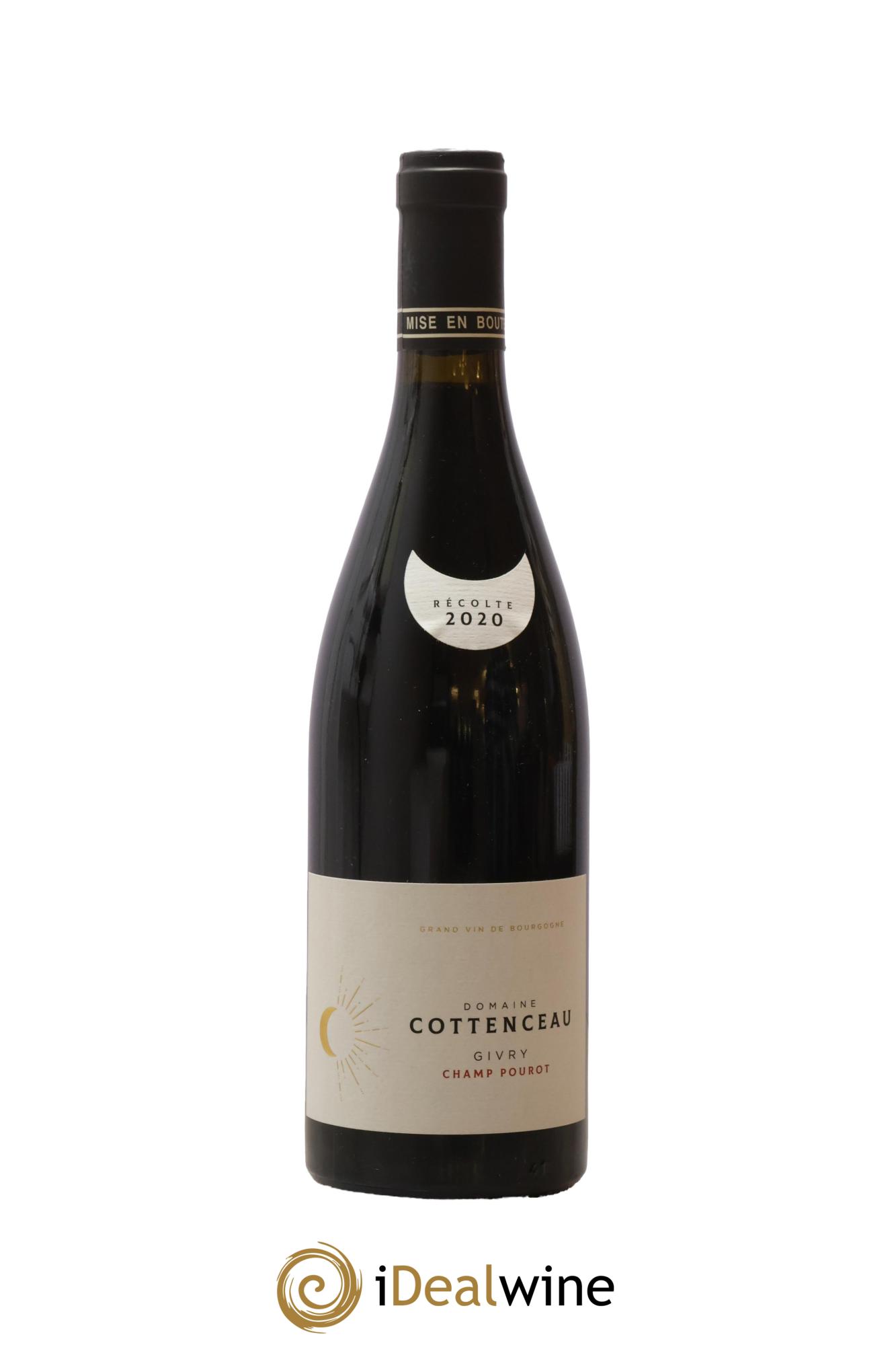 Givry Champ Pourot Cottenceau 2020 - Lot of 1 bottle - 0