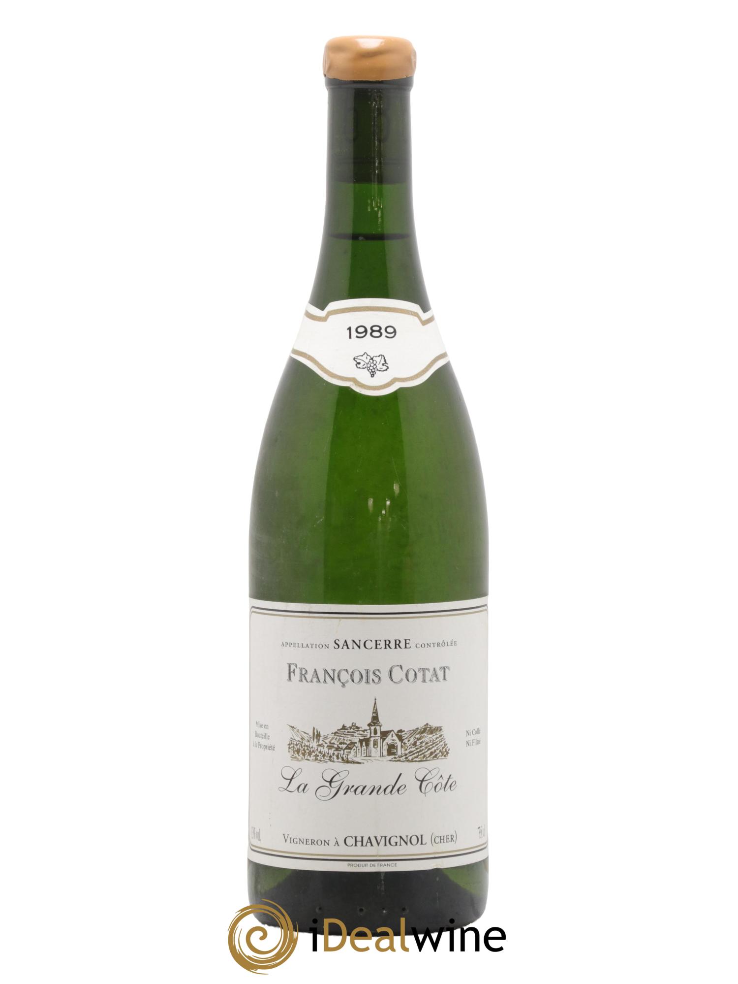 Sancerre La Grande Côte François Cotat 1989 - Lot de 1 bouteille - 0