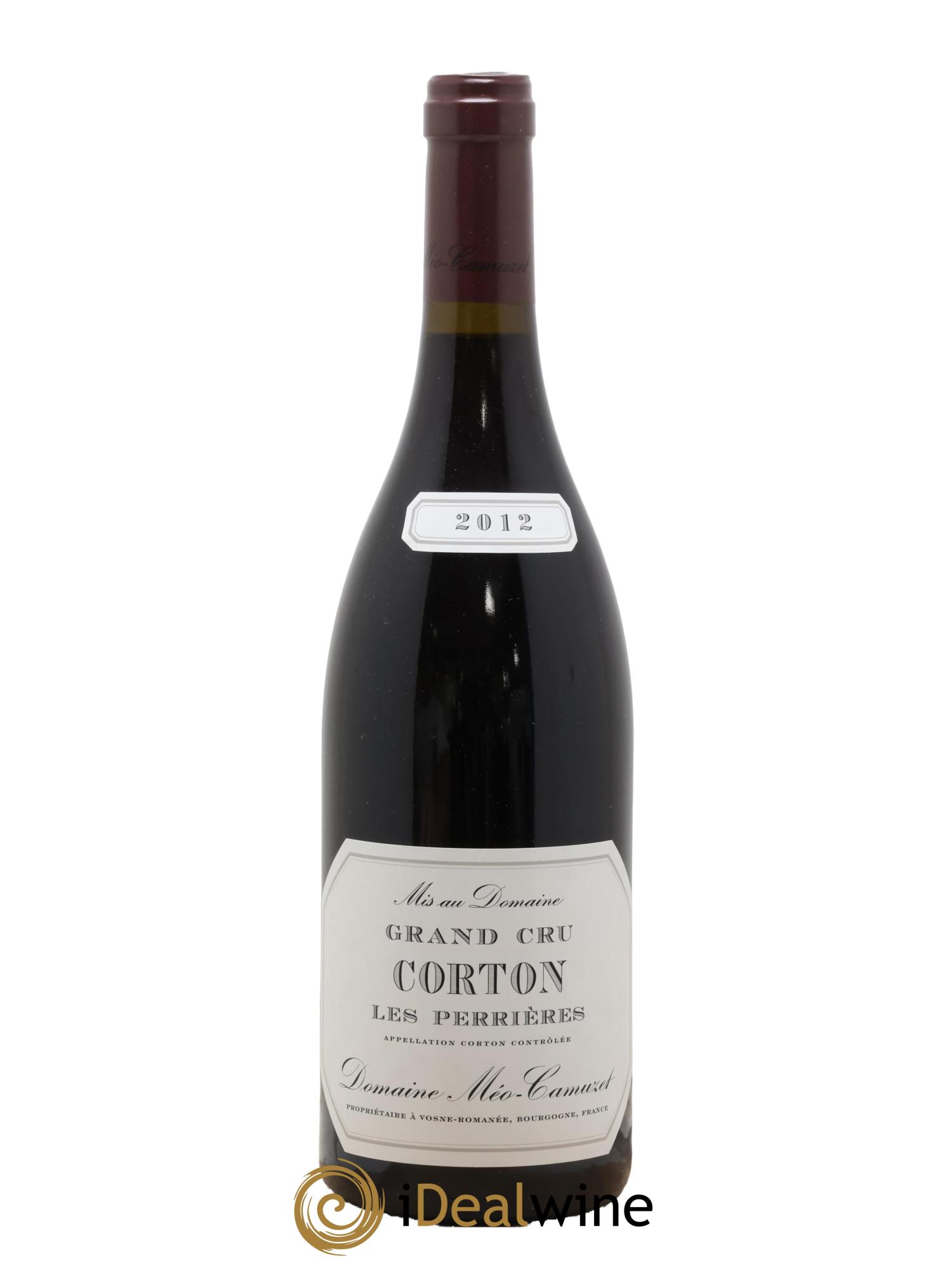 Corton Grand Cru Les Perrières Méo-Camuzet (Domaine)  2012 - Lot de 1 bouteille - 0