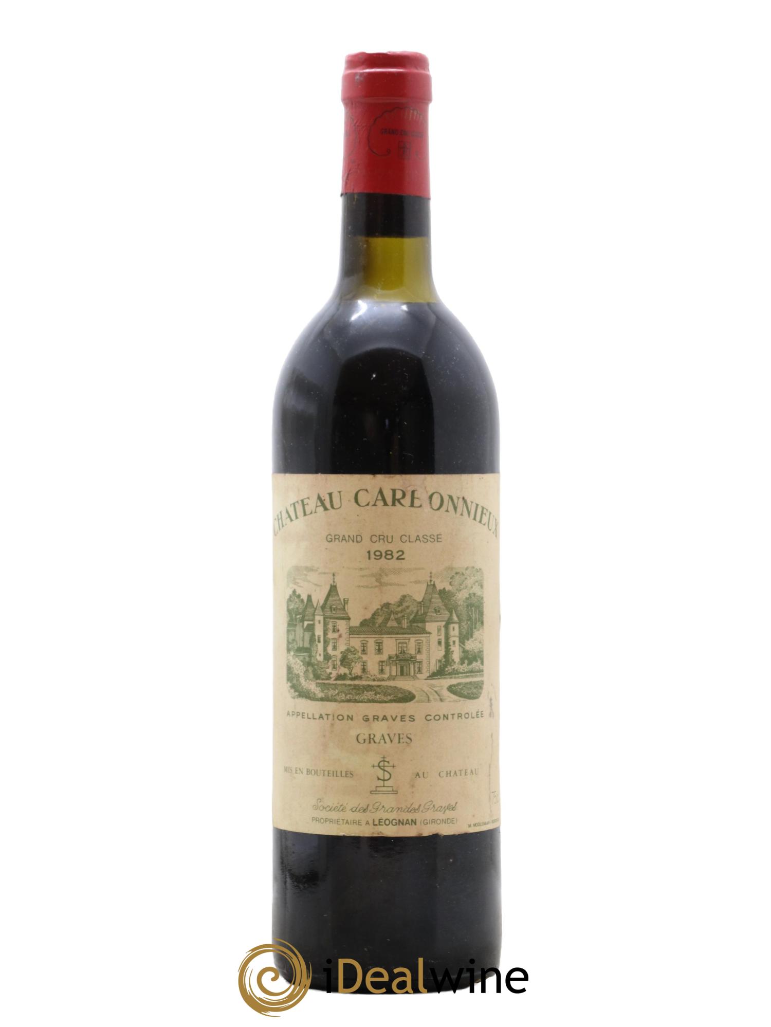 Château Carbonnieux Cru Classé de Graves 1982 - Lot de 1 bouteille - 0