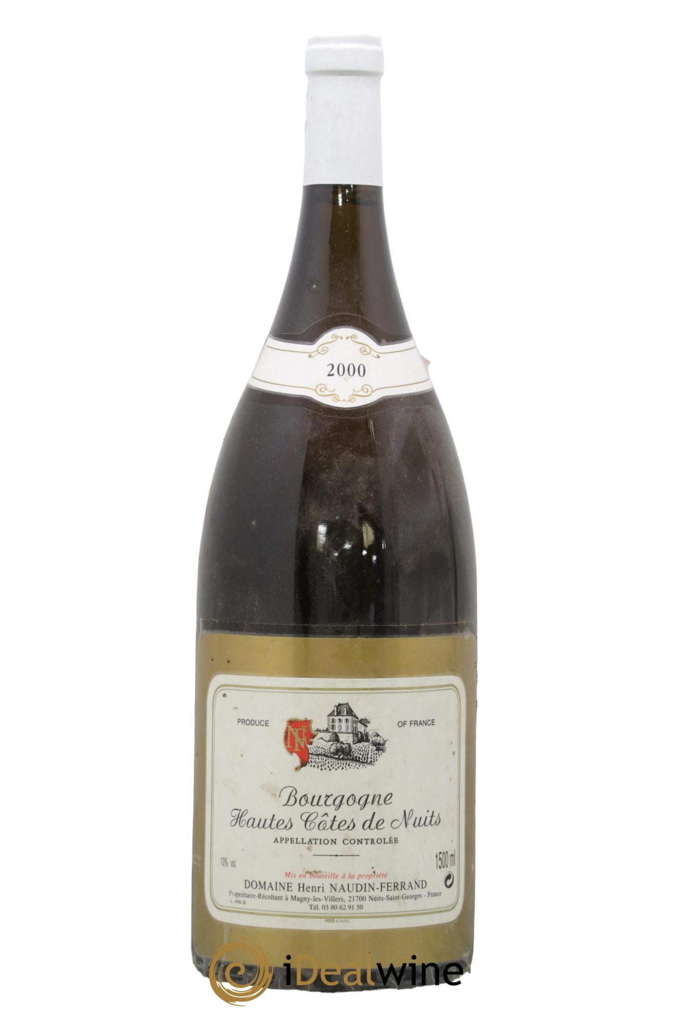 Hautes-Côtes de Nuits Henri Naudin-Ferrand 2000 - Lot de 1 magnum - 0