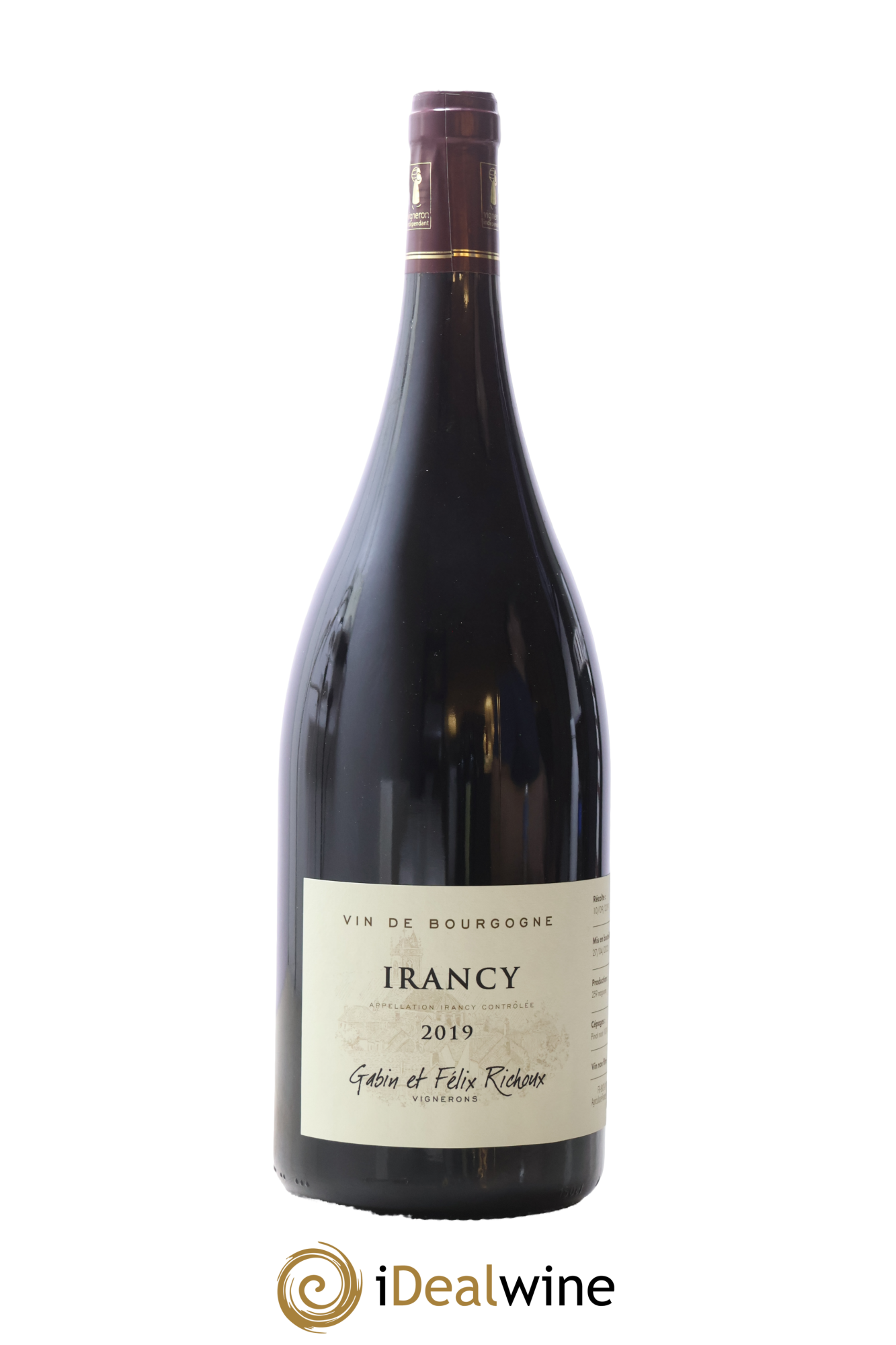 Irancy Gabin Et Félix Richoux 2019 - Lote de 1 Magnum - 0