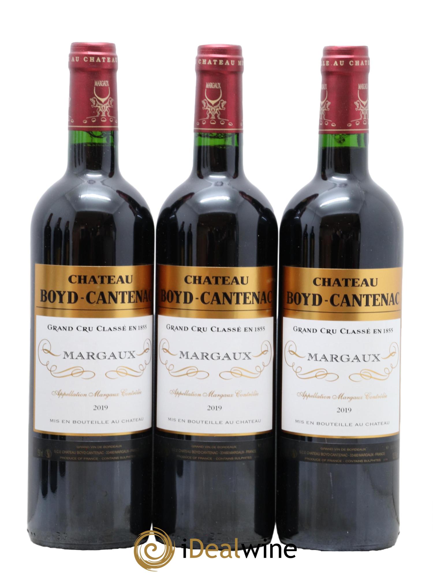 Château Boyd Cantenac 3ème Grand Cru Classé 2019 - Lot de 6 bouteilles - 1