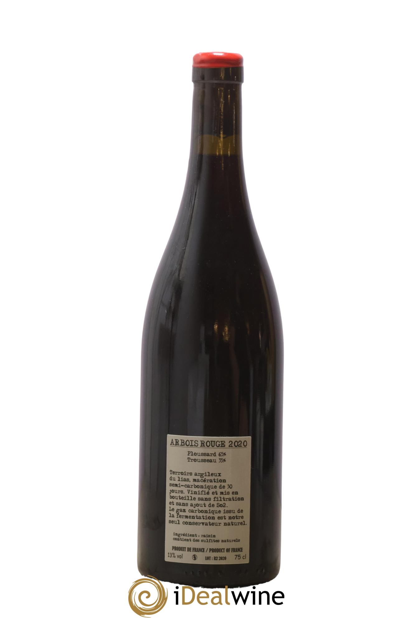 Arbois Ploussard Trousseau Adeline Houillon & Renaud Bruyère 2020 - Lotto di 1 bottiglia - 1