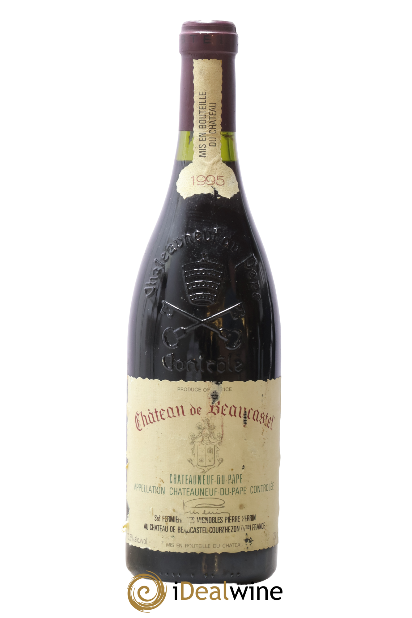 Châteauneuf-du-Pape Château de Beaucastel Famille Perrin 1995 - Lot de 1 bouteille - 0