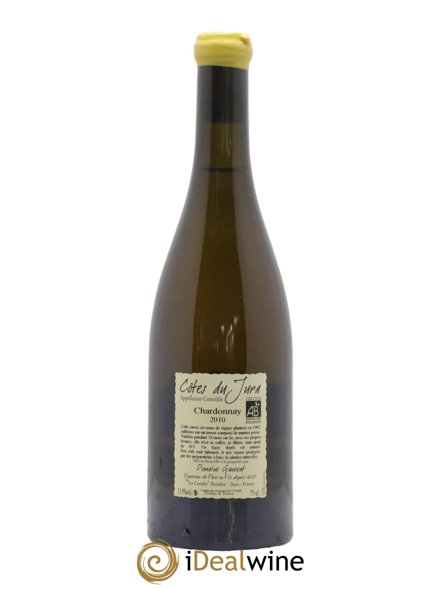 Côtes du Jura Les Chalasses Vieilles Vignes Jean-François Ganevat (Domaine) 2010 - Lot de 1 bouteille - 1
