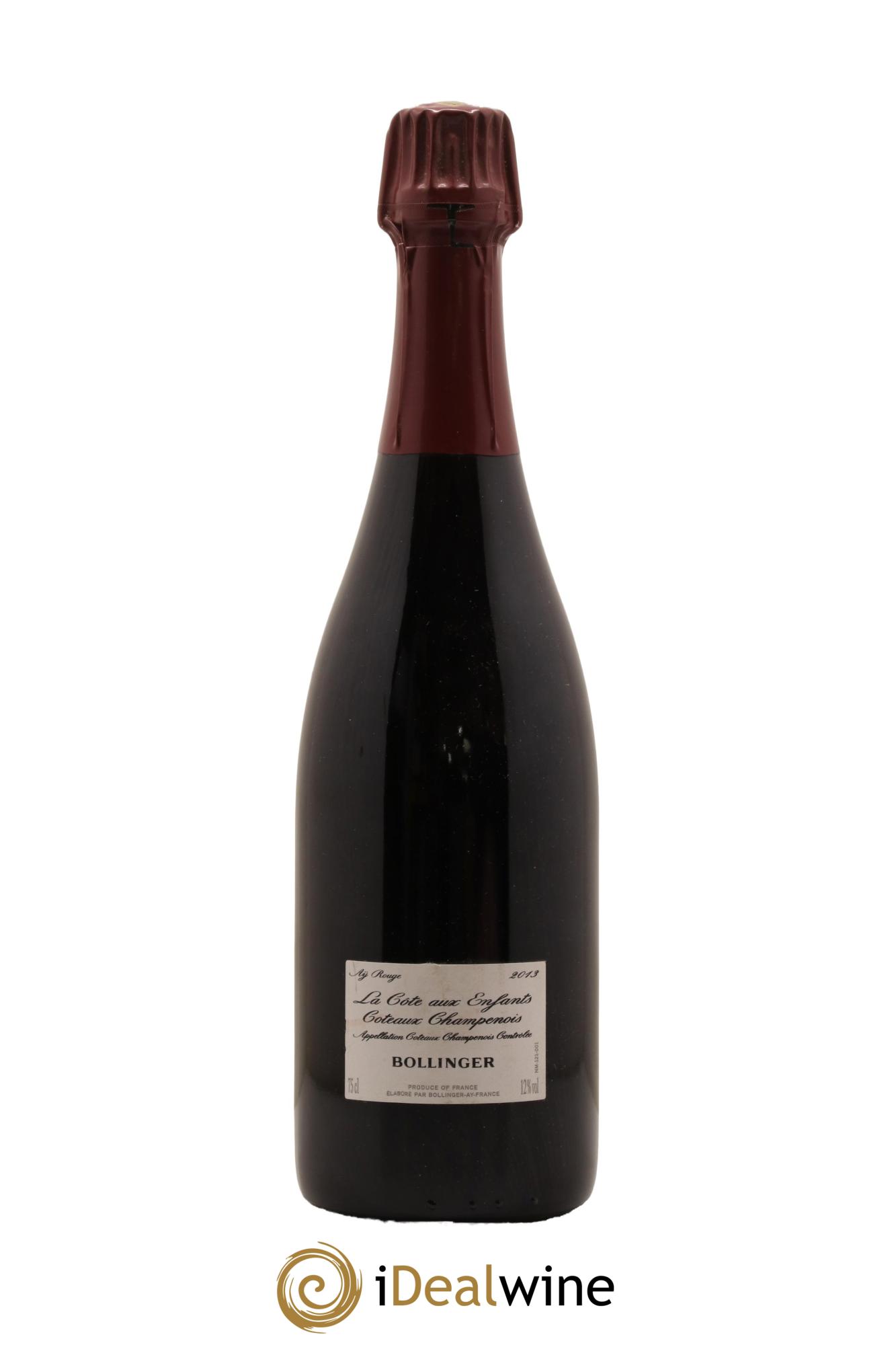 La Côte Aux Enfants Bollinger 2013 - Lot de 1 bouteille - 0