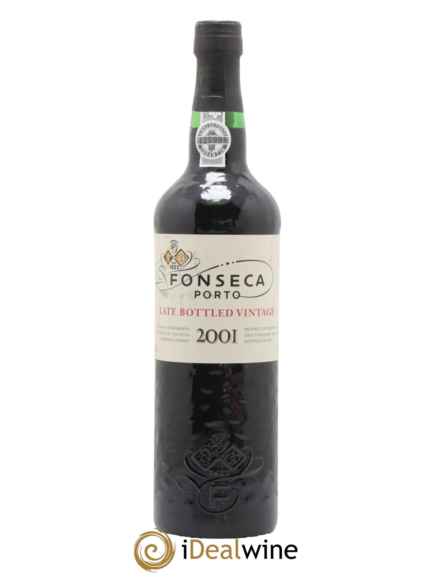 Porto LBV Fonseca 2001 - Lot de 1 bouteille - 0