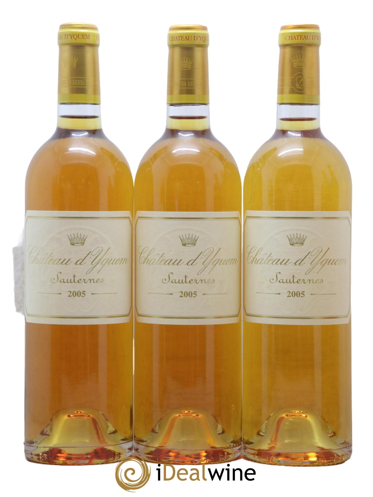 Château d' Yquem 1er Cru Classé Supérieur 2005 - Lot de 6 bouteilles - 3