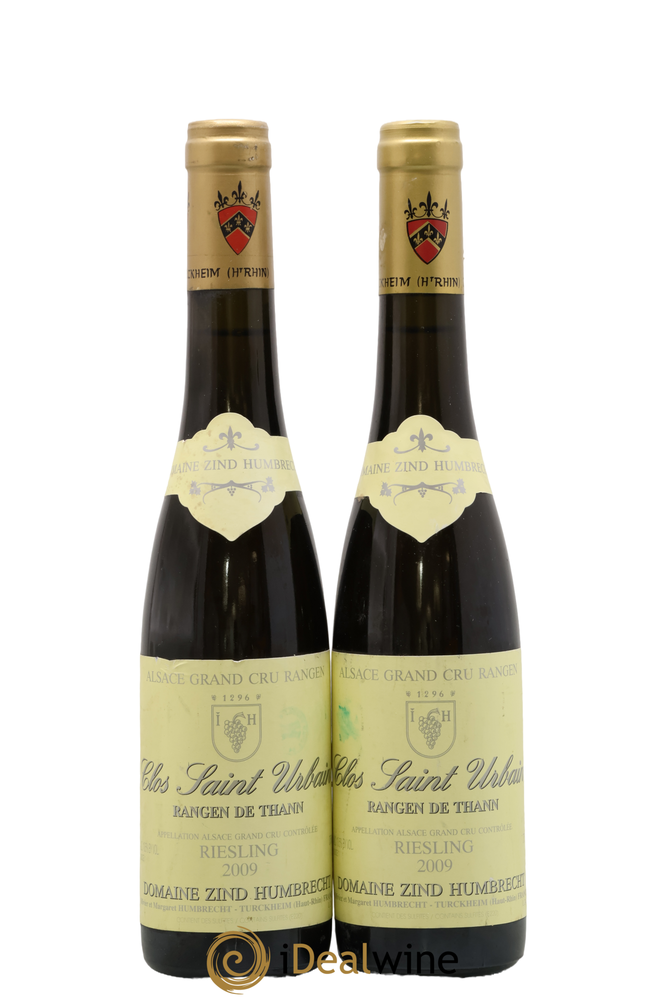 Alsace Riesling Grand Cru Rangen de Thann Clos Saint Urbain Zind-Humbrecht (Domaine) 2009 - Lot de 2 demi bouteilles - 0