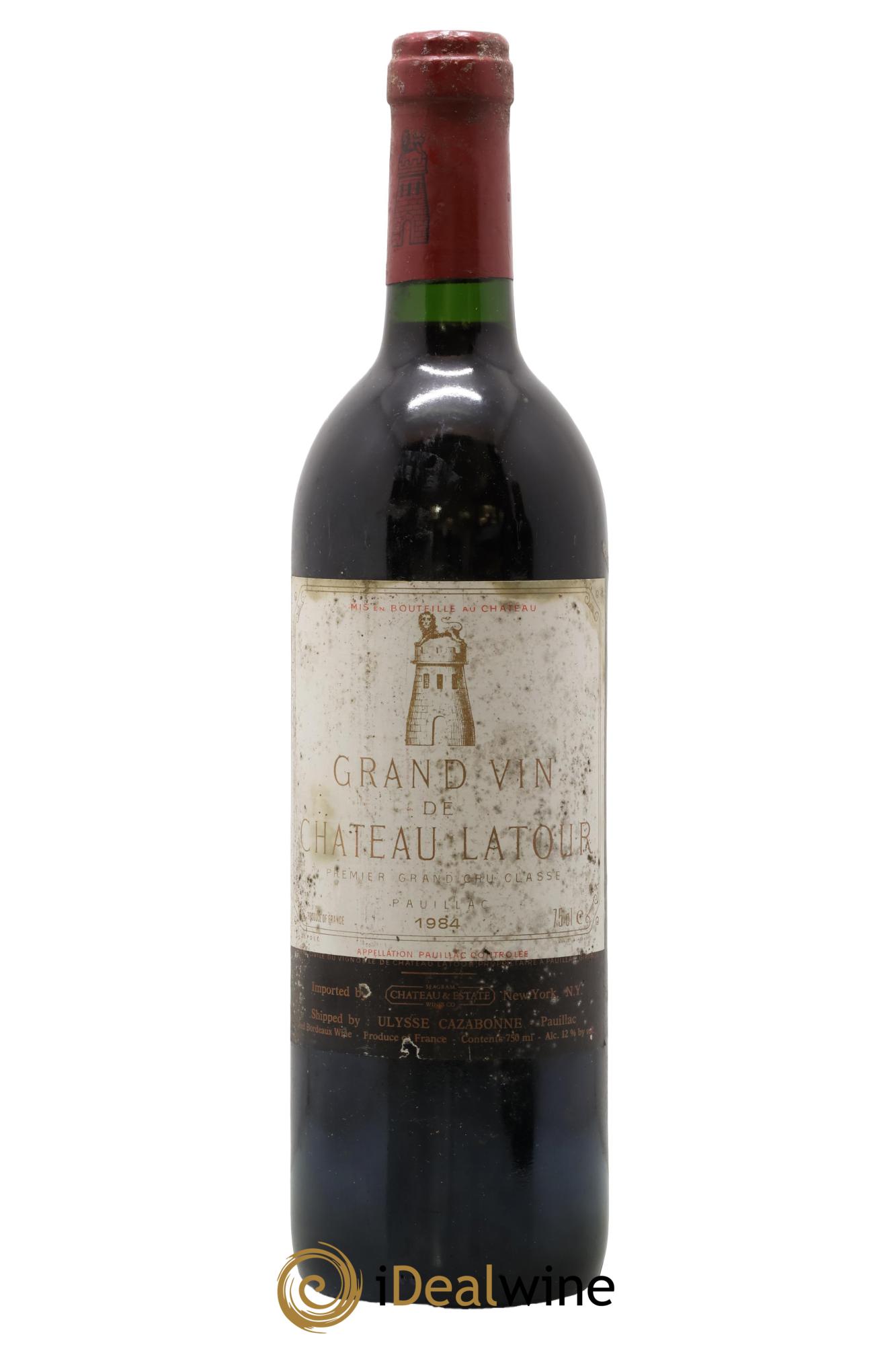 Château Latour 1er Grand Cru Classé 1984 - Lot of 1 bottle - 0