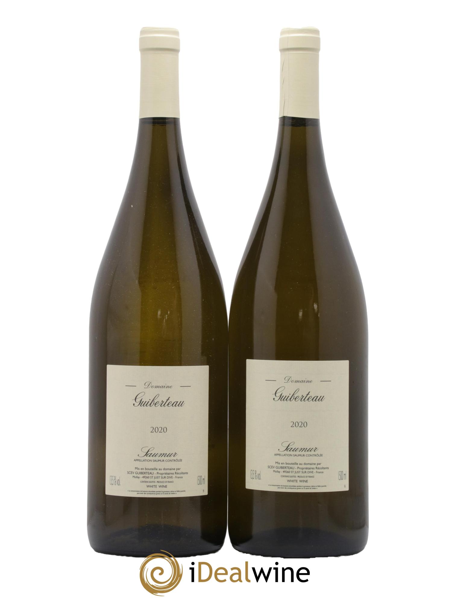 Saumur Domaine Guiberteau 2020 - Lot de 2 magnums - 0