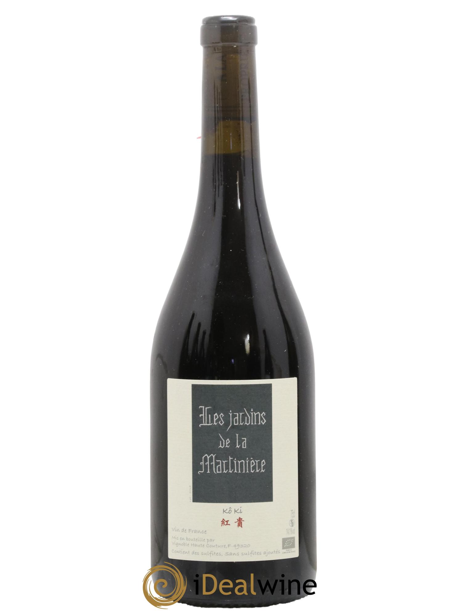 Vin de France Kô Ki Les Jardins de la Martinière 2018 - Lot de 1 bouteille - 0