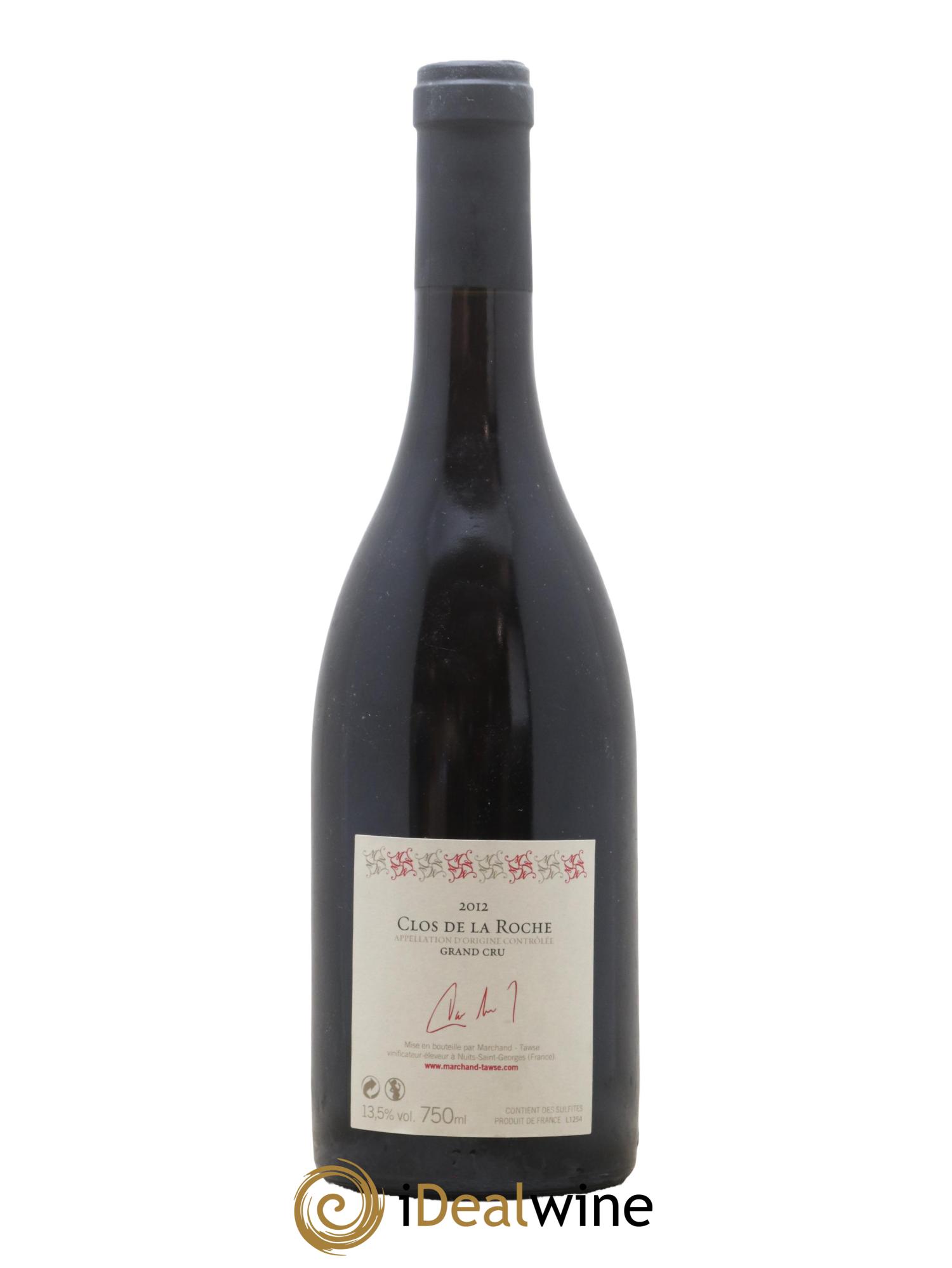 Clos de la Roche Grand Cru Marchand-Tawse 2012 - Lotto di 1 bottiglia - 1