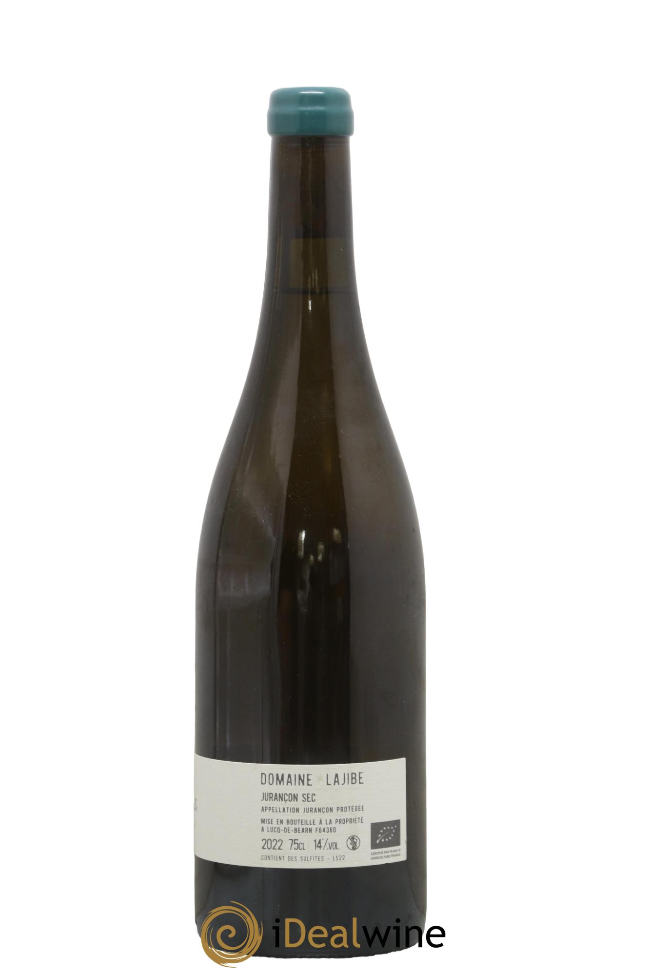 Jurançon sec Serres-Seques Domaine Lajibe - Jean-Baptiste Semmartin 2022 - Lot of 1 bottle - 1