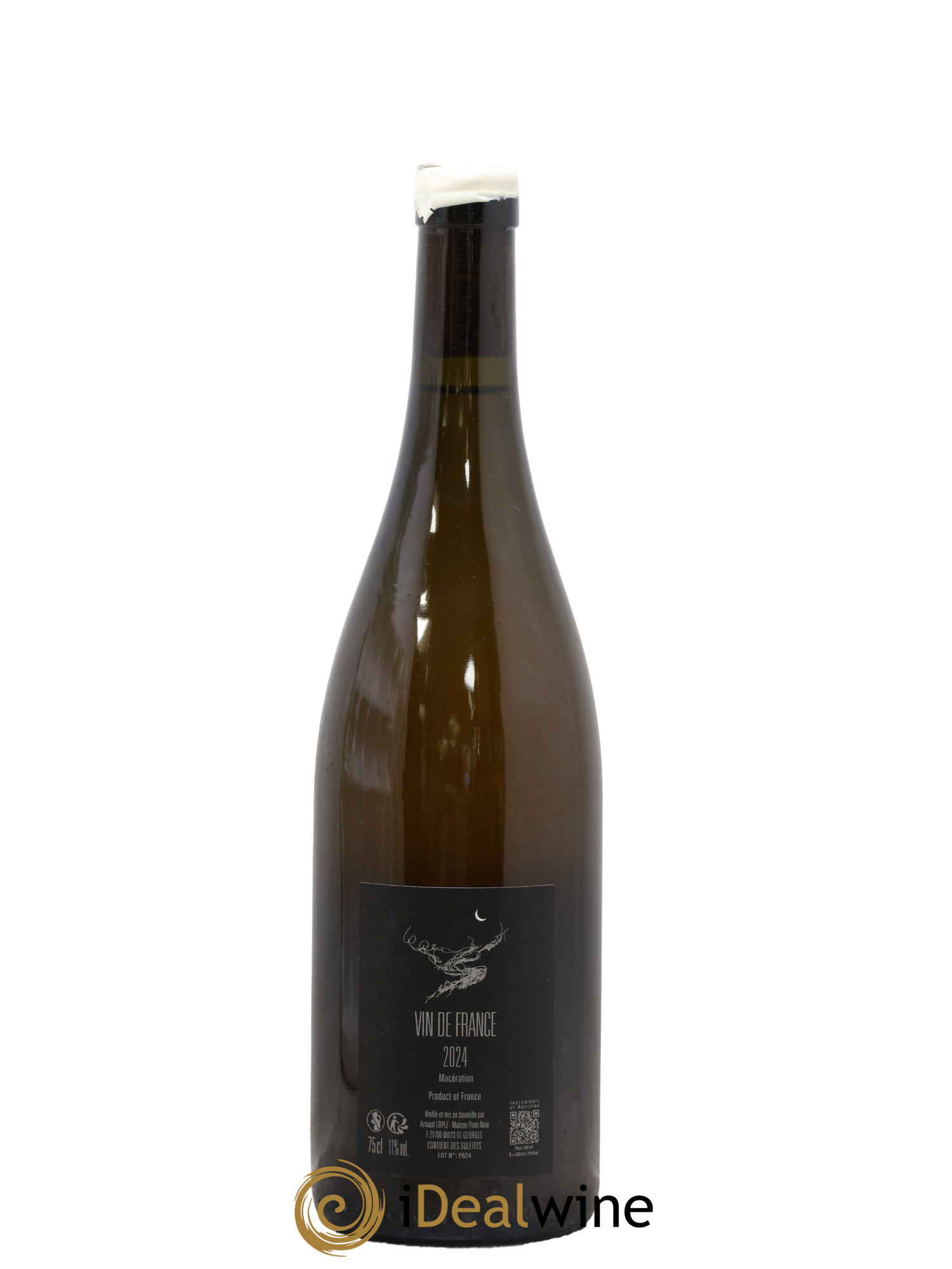 Vin de France Pinot Blanc Arnaud Lopez 2024 - Lot de 1 bouteille - 1