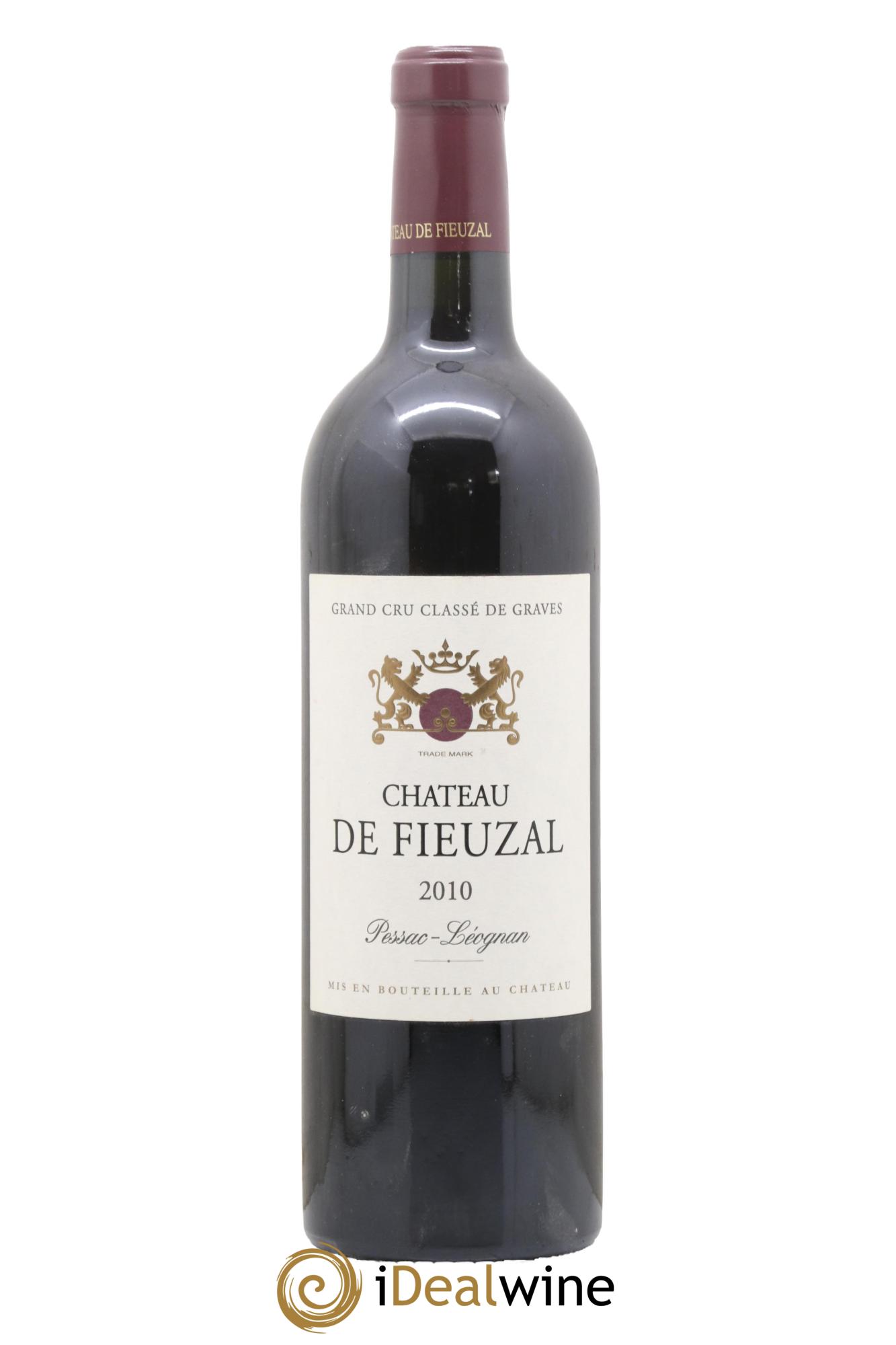 Château de Fieuzal Cru Classé de Graves 2010 - Posten von 1 Flasche - 0