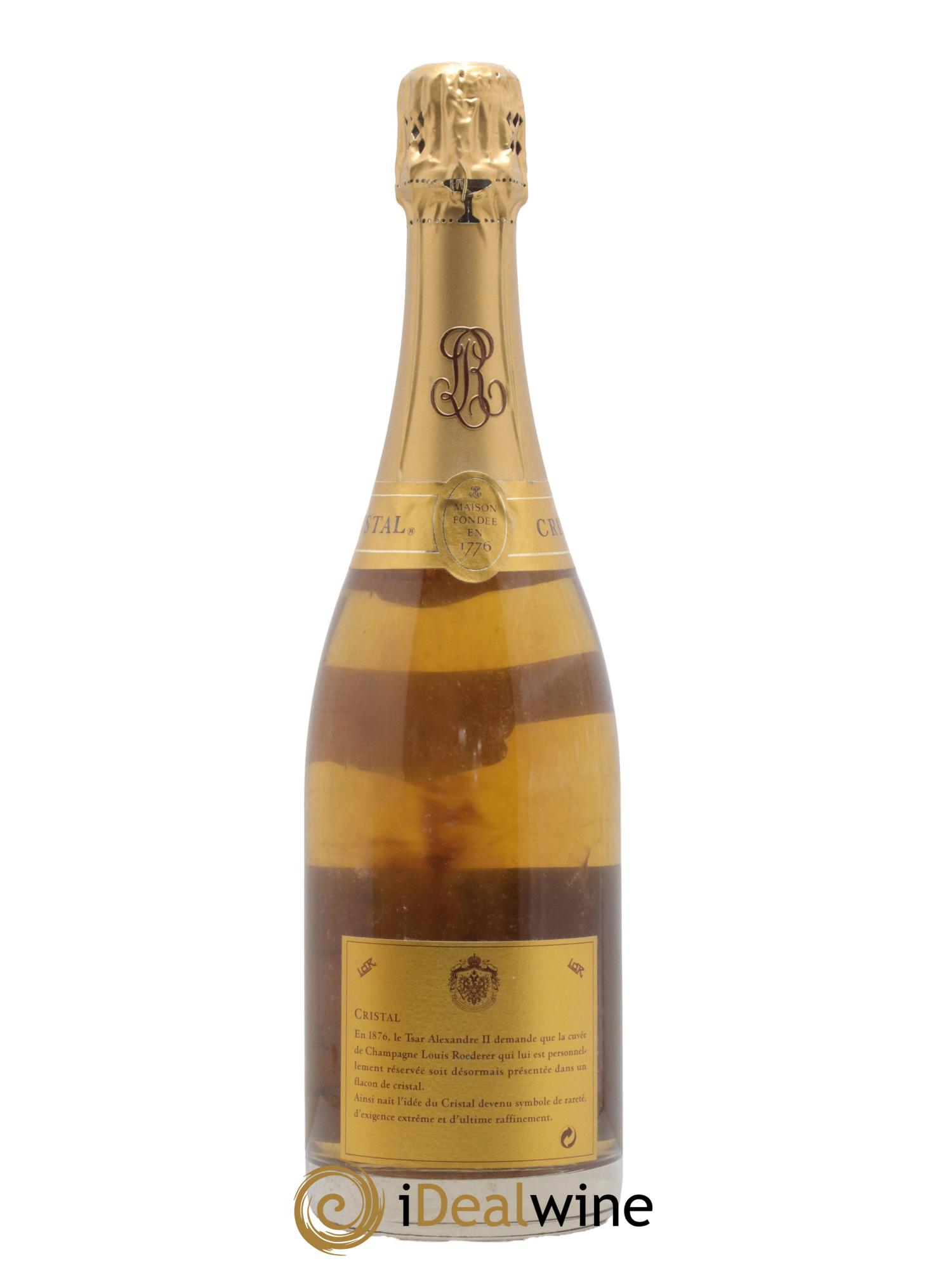 Cristal Louis Roederer 1995 - Lot of 1 bottle - 2