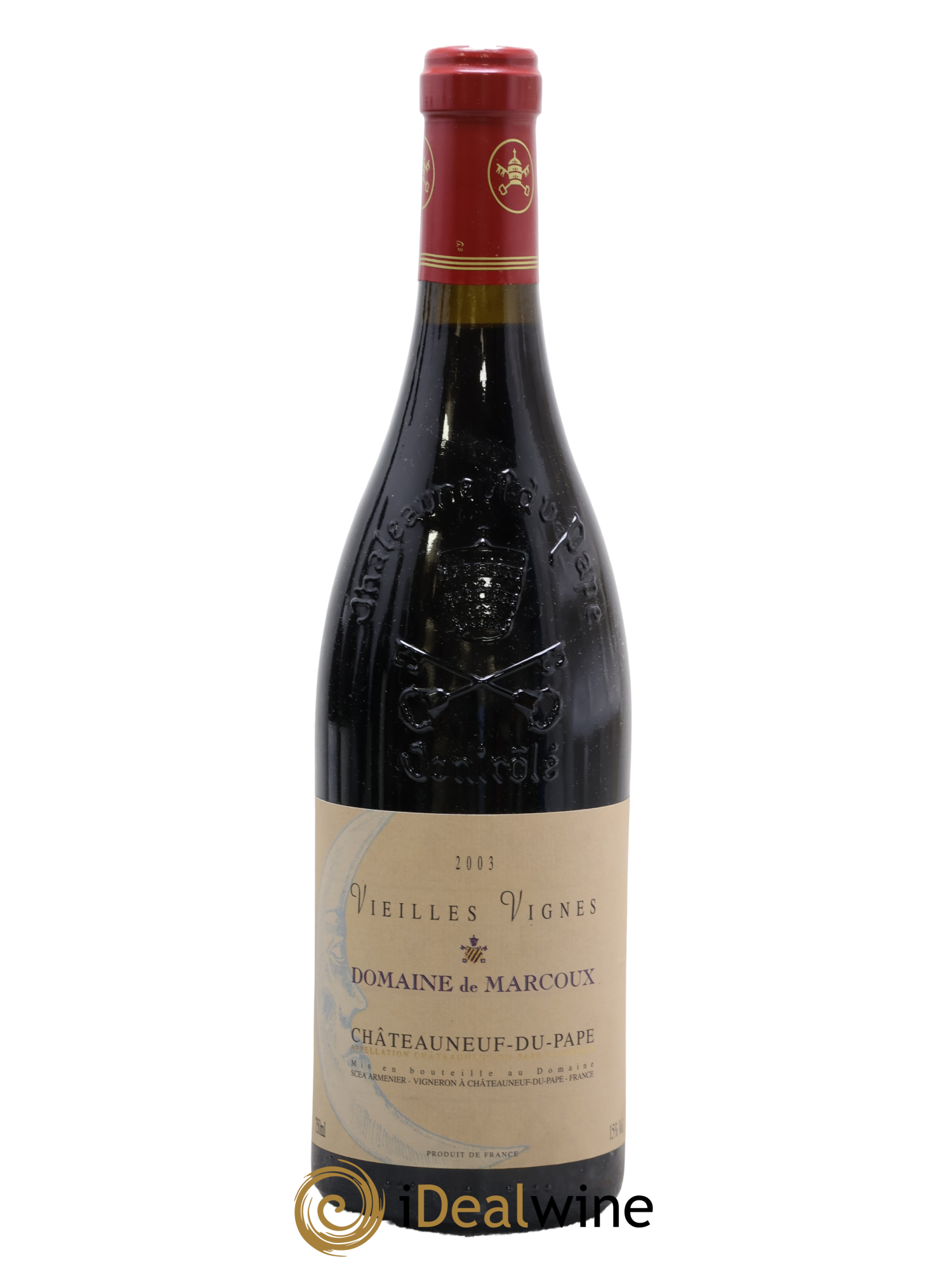 Châteauneuf-du-Pape Vieilles Vignes Marcoux (Domaine de) 2003 - Lotto di 1 bottiglia - 0