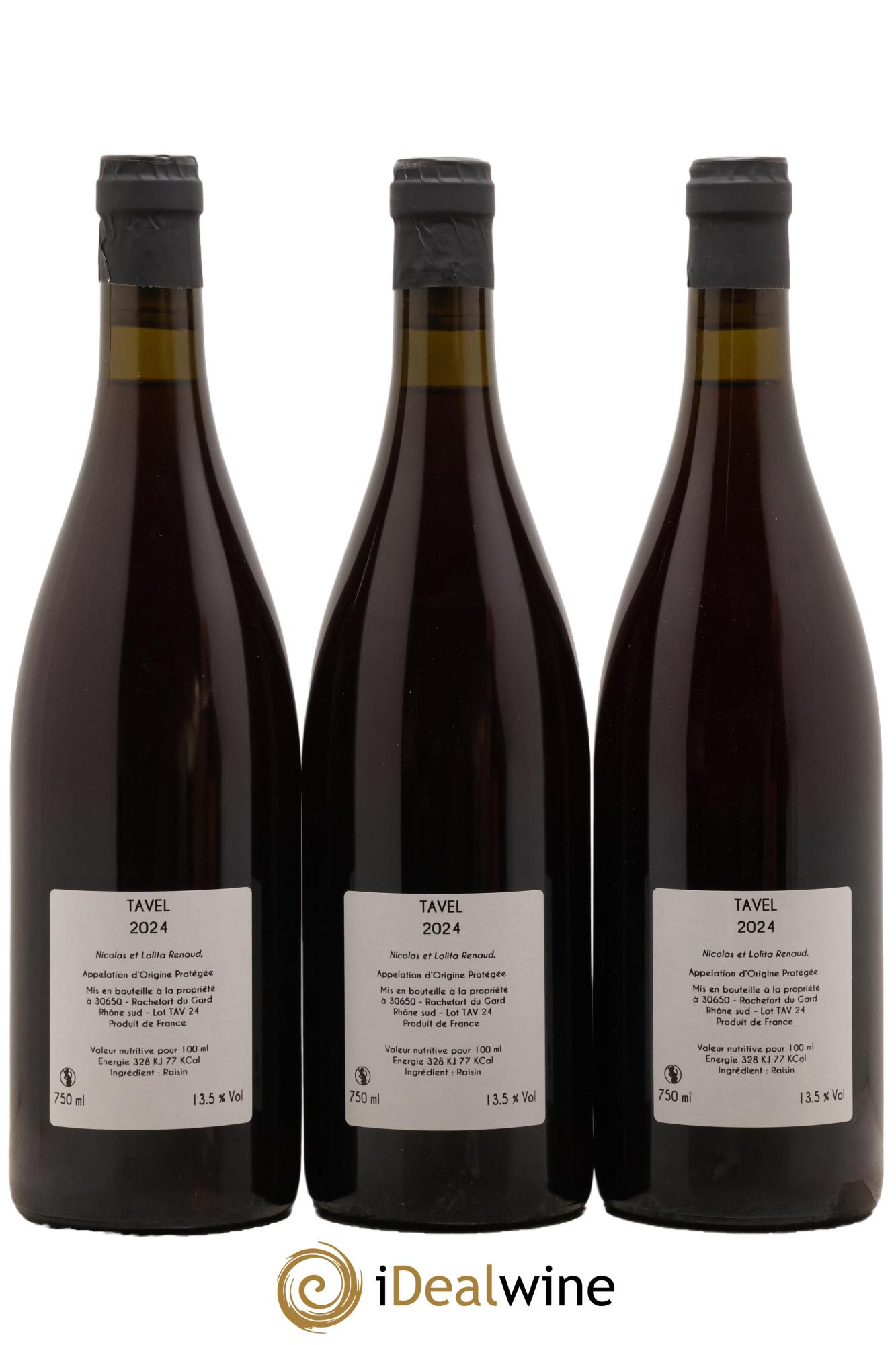 Tavel Clos des Grillons 2024 - Lot of 3 bottles - 1