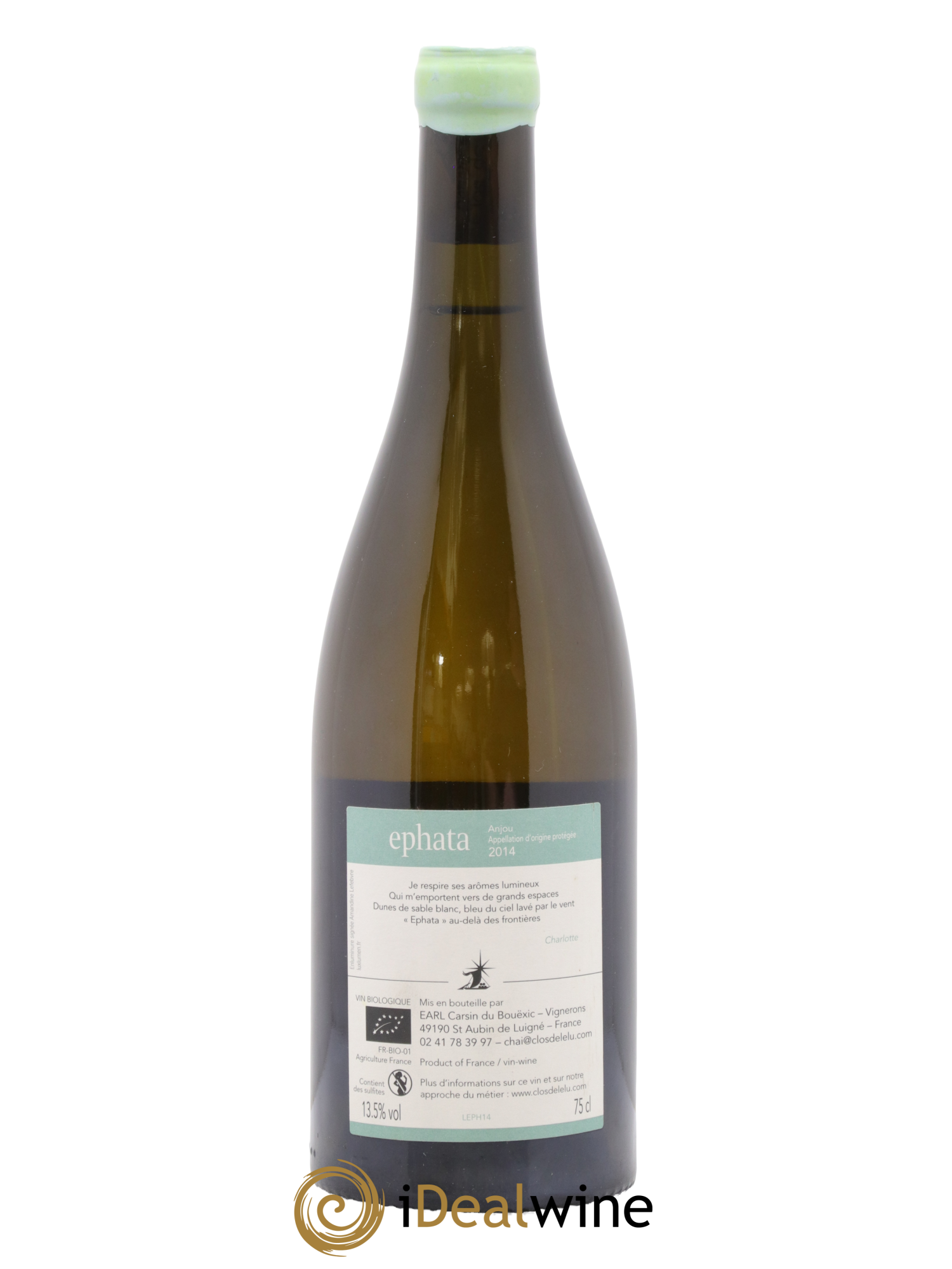 Vin de France Ephata Terre de l'Elu (Clos de L'Elu) 2014 - Posten von 1 Flasche - 1