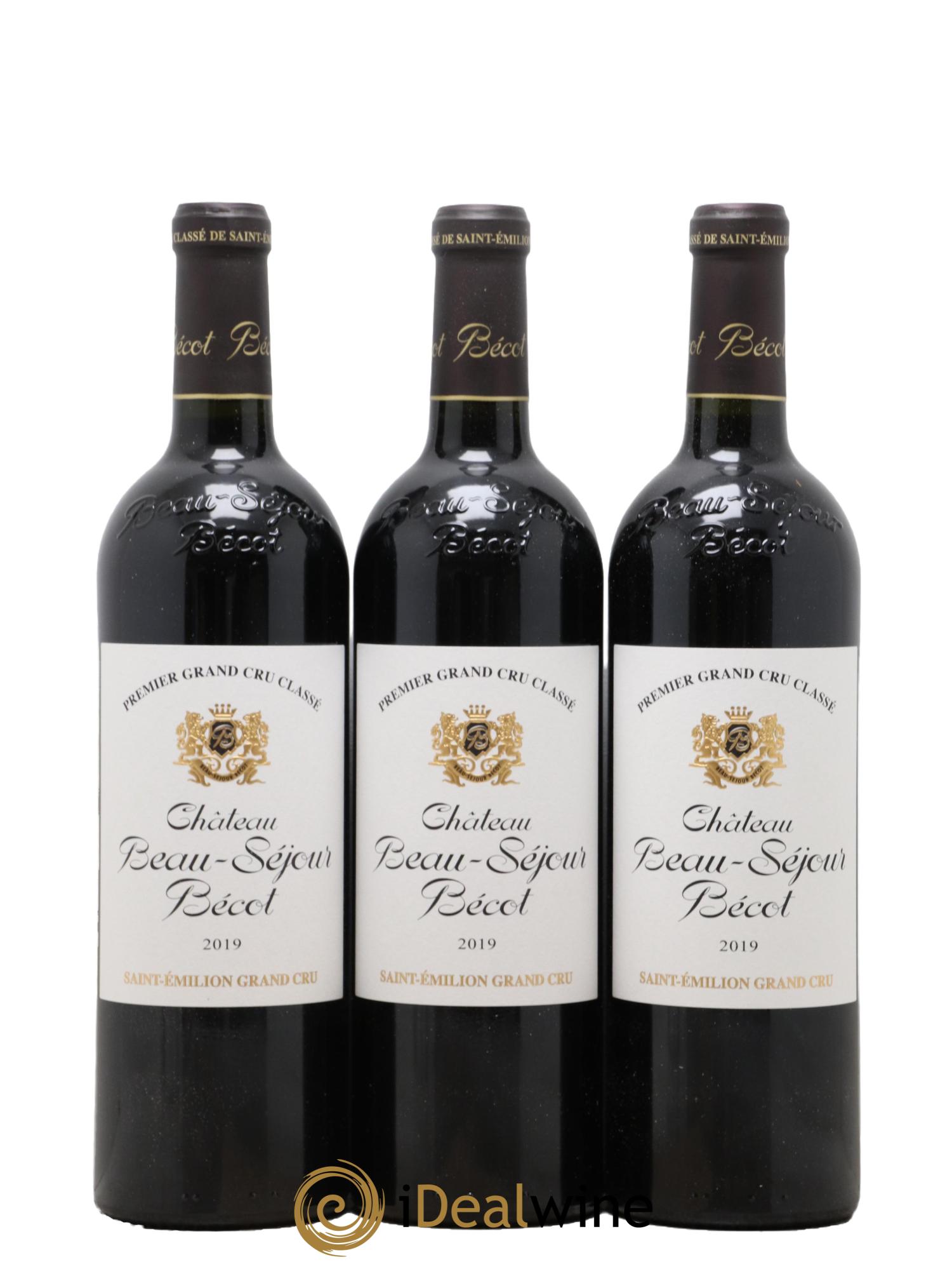 Château Beau-Séjour Bécot 1er Grand Cru Classé B  2019 - Lot de 6 bouteilles - 1